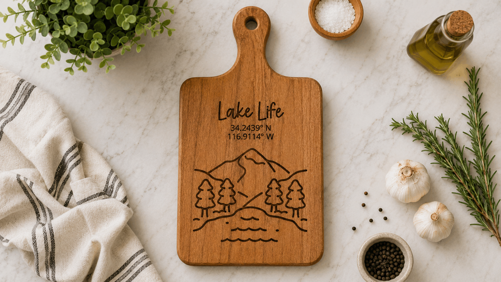 Cutting Board Lake Coordinates
