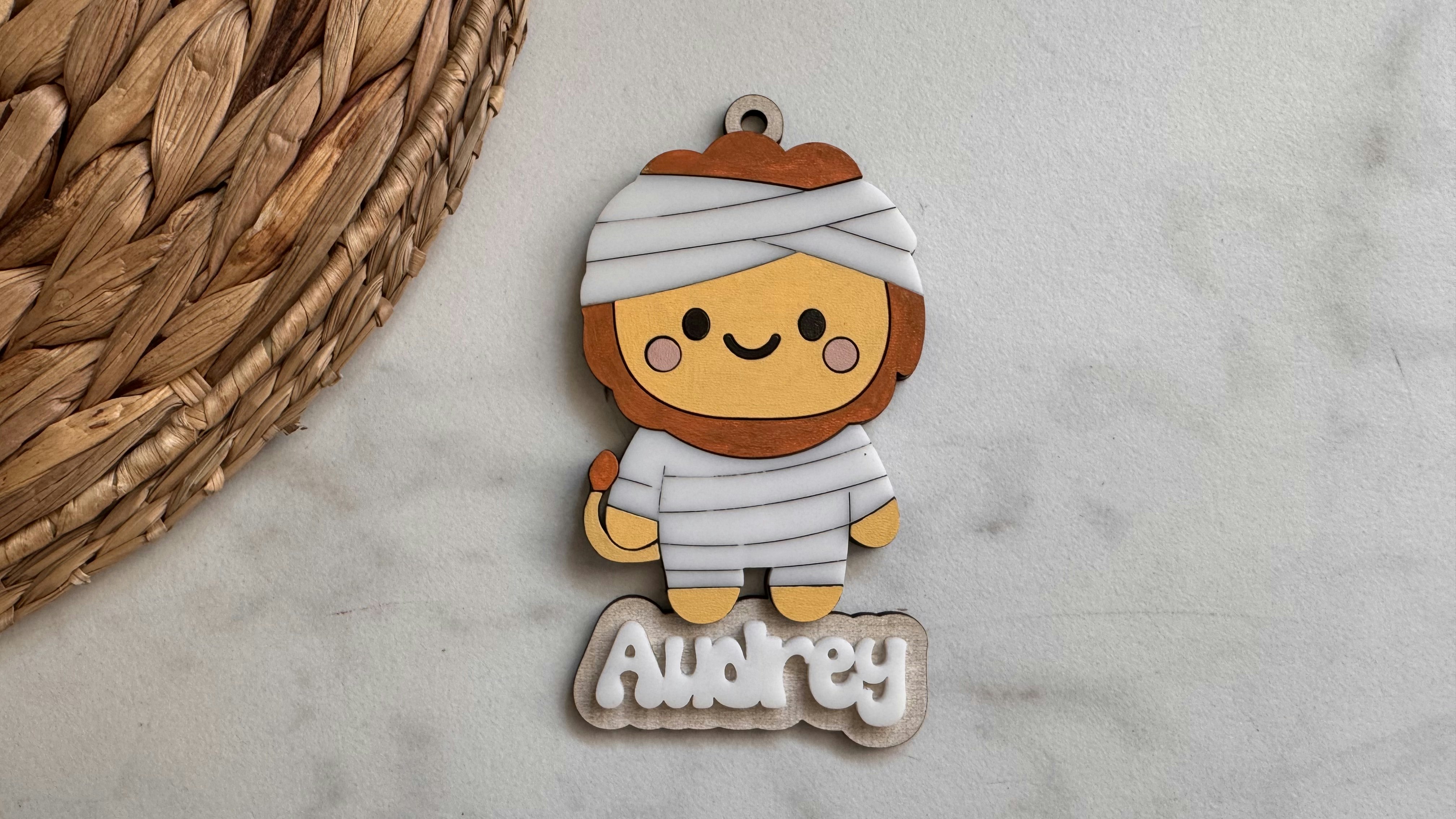 Lion Mummy Tag