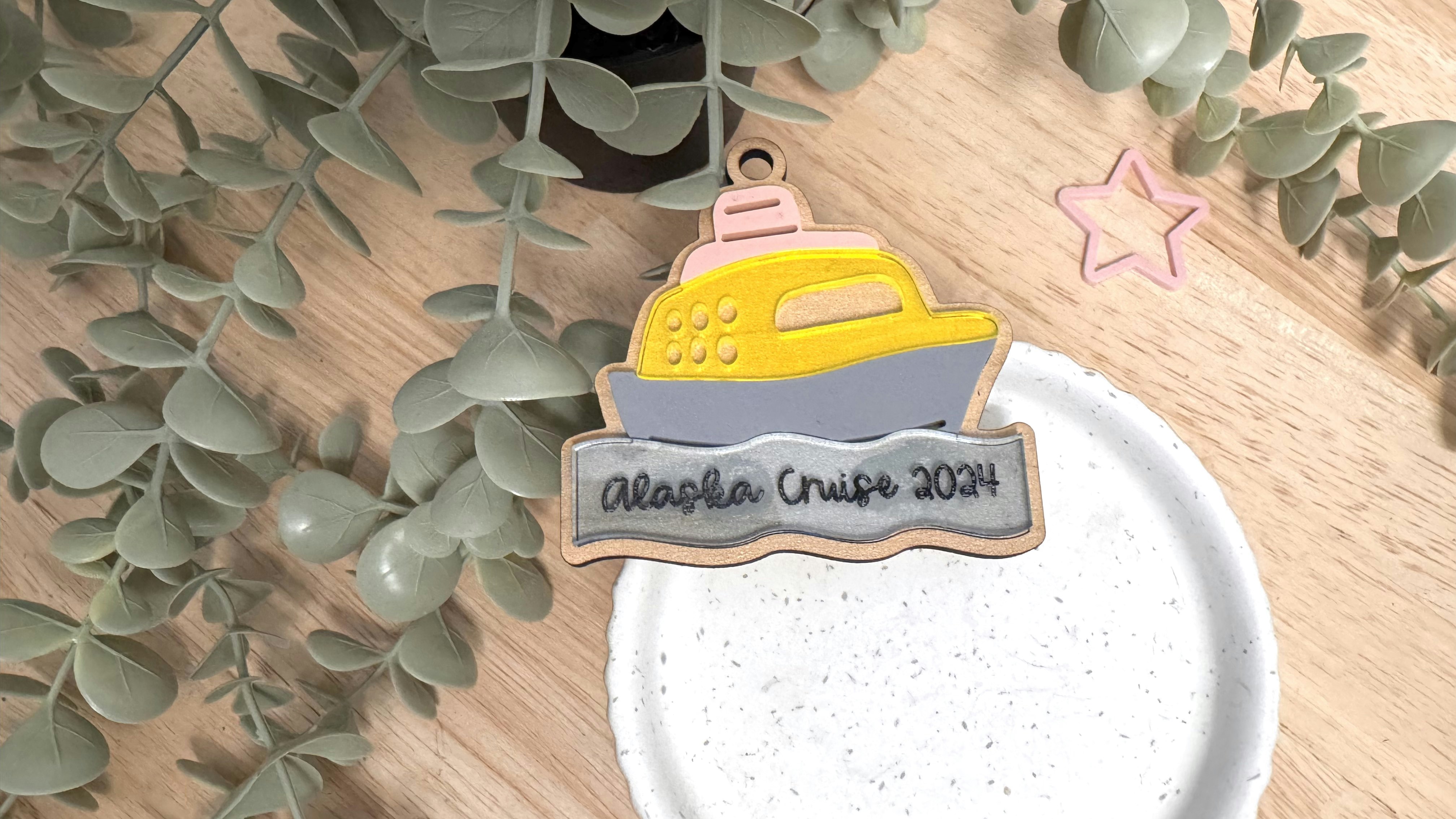 Cruise Ship Ornament