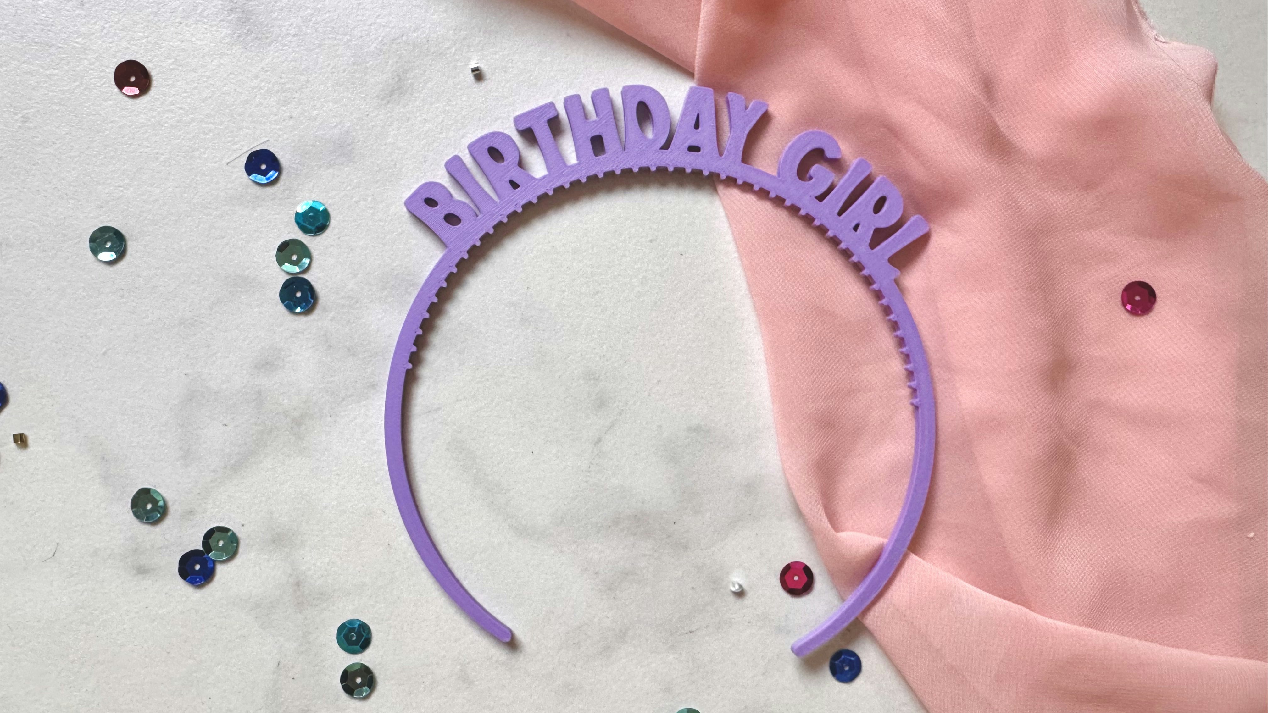 Headband With Words