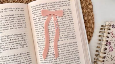 Bow Bookmark 3D