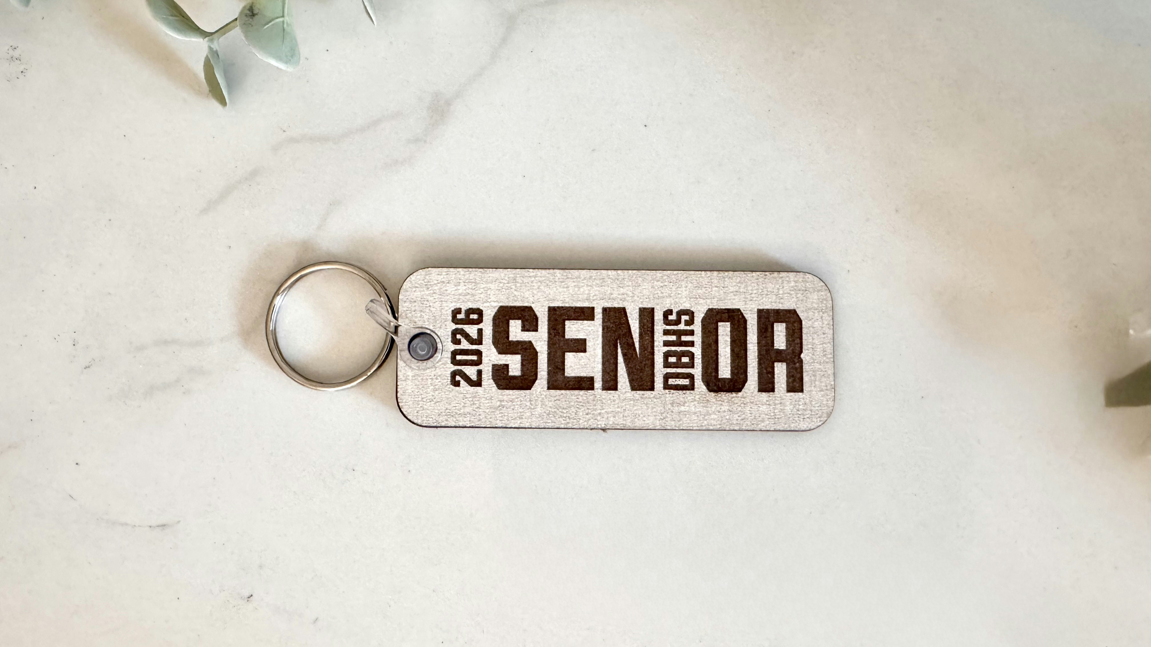 Senior Graduation Keychain