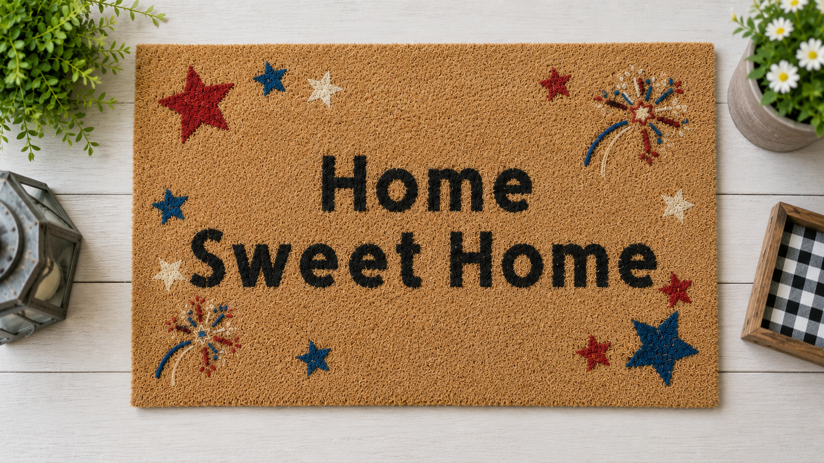 Coir Door Mat Template