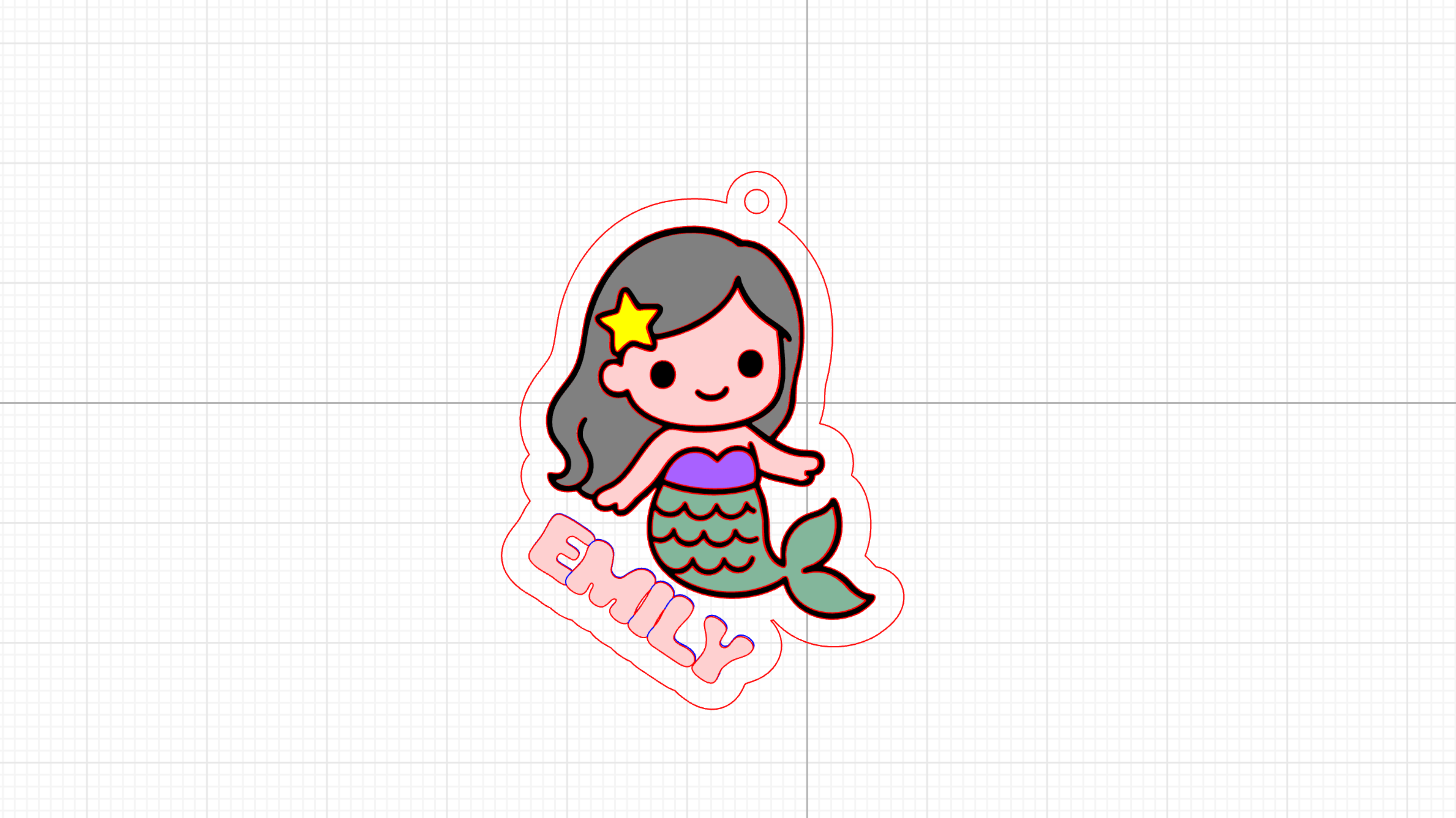 Mermaid Tag