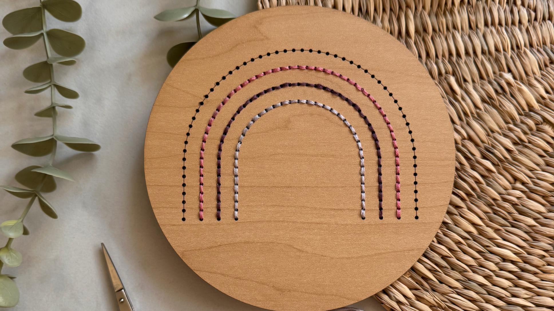 Embroidery Rainbow Sewing