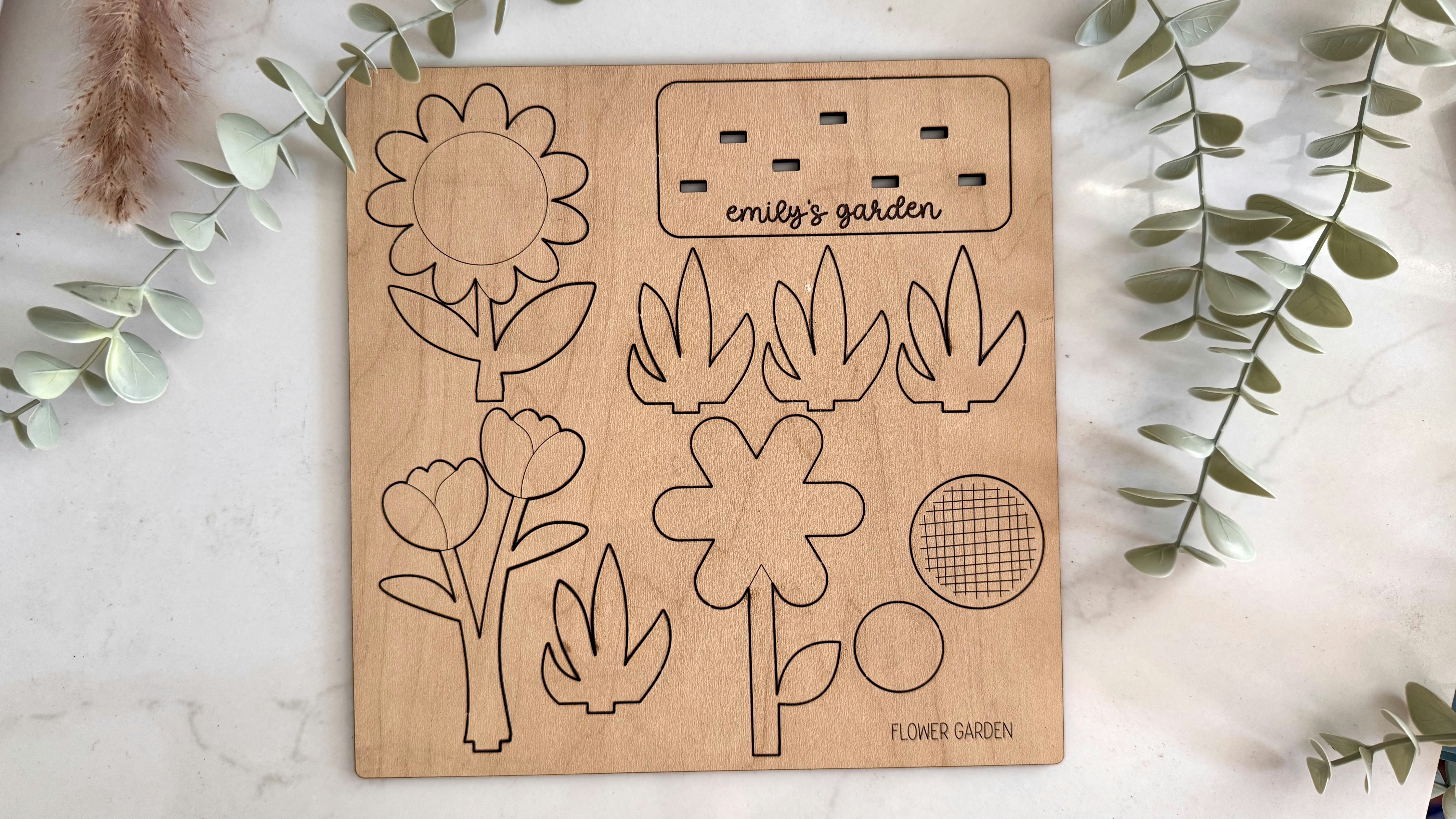 Flower Garden Pop Out Kit