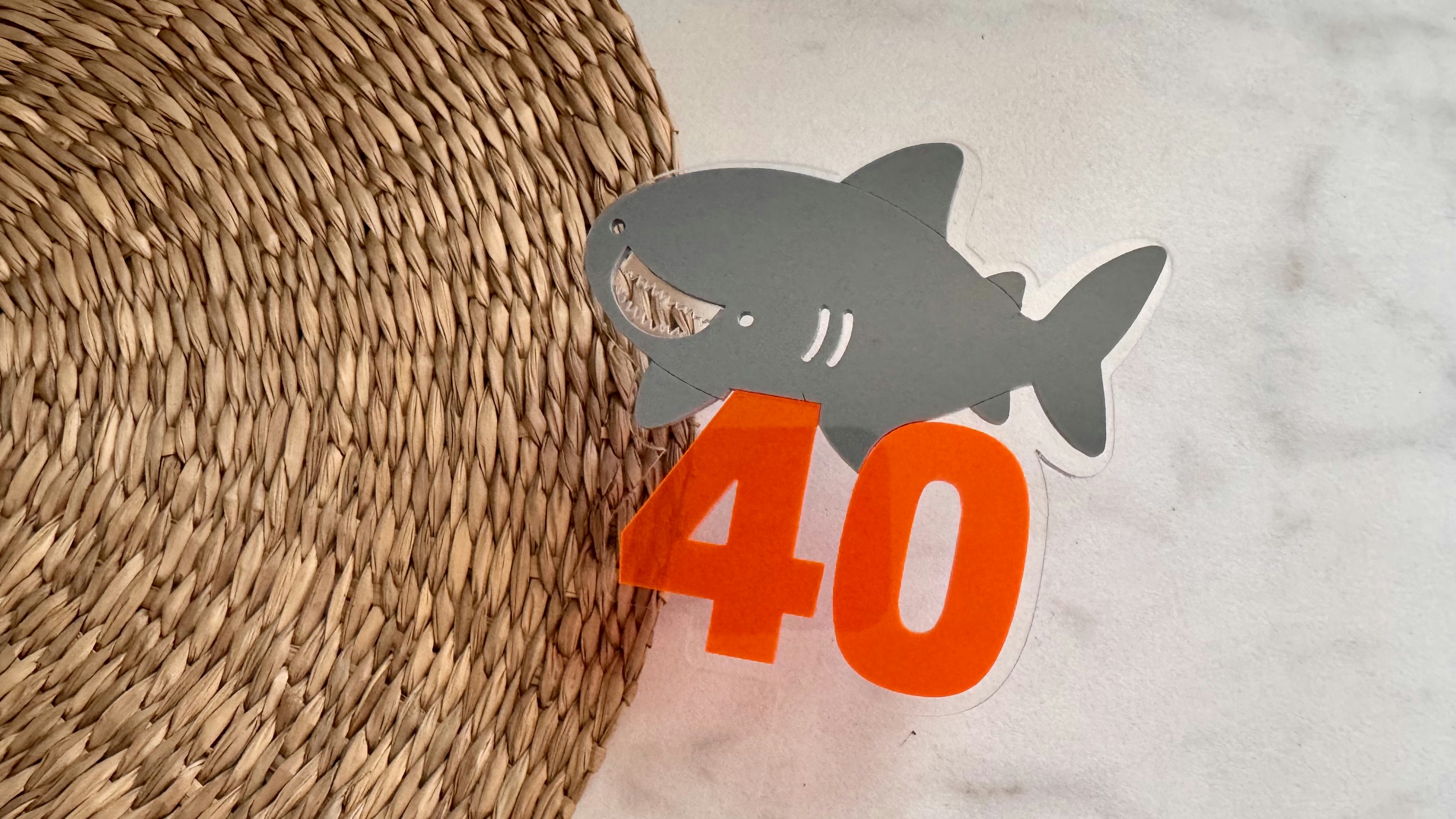 Shark Cake Topper