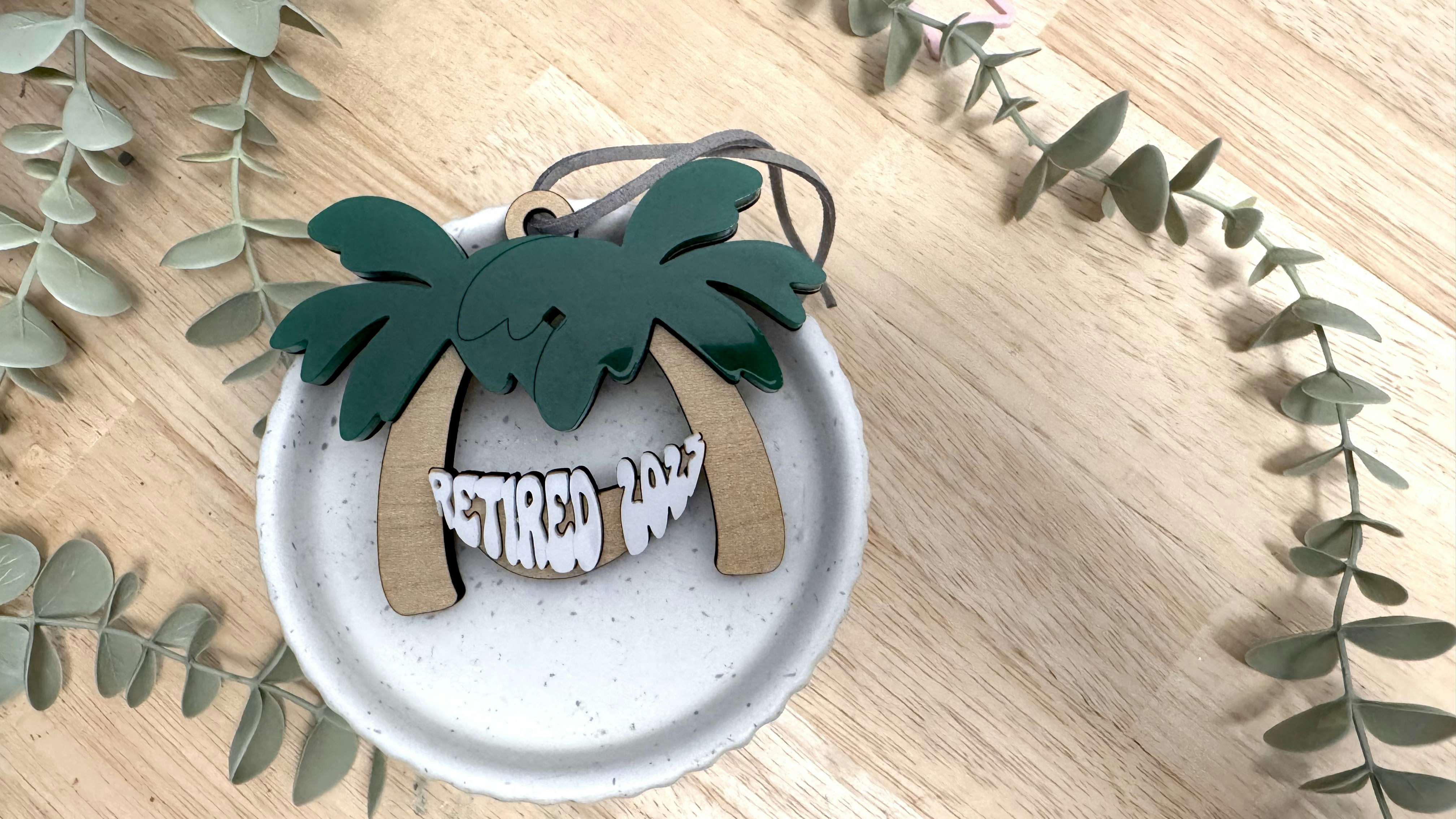 Retired Vacation Ornament