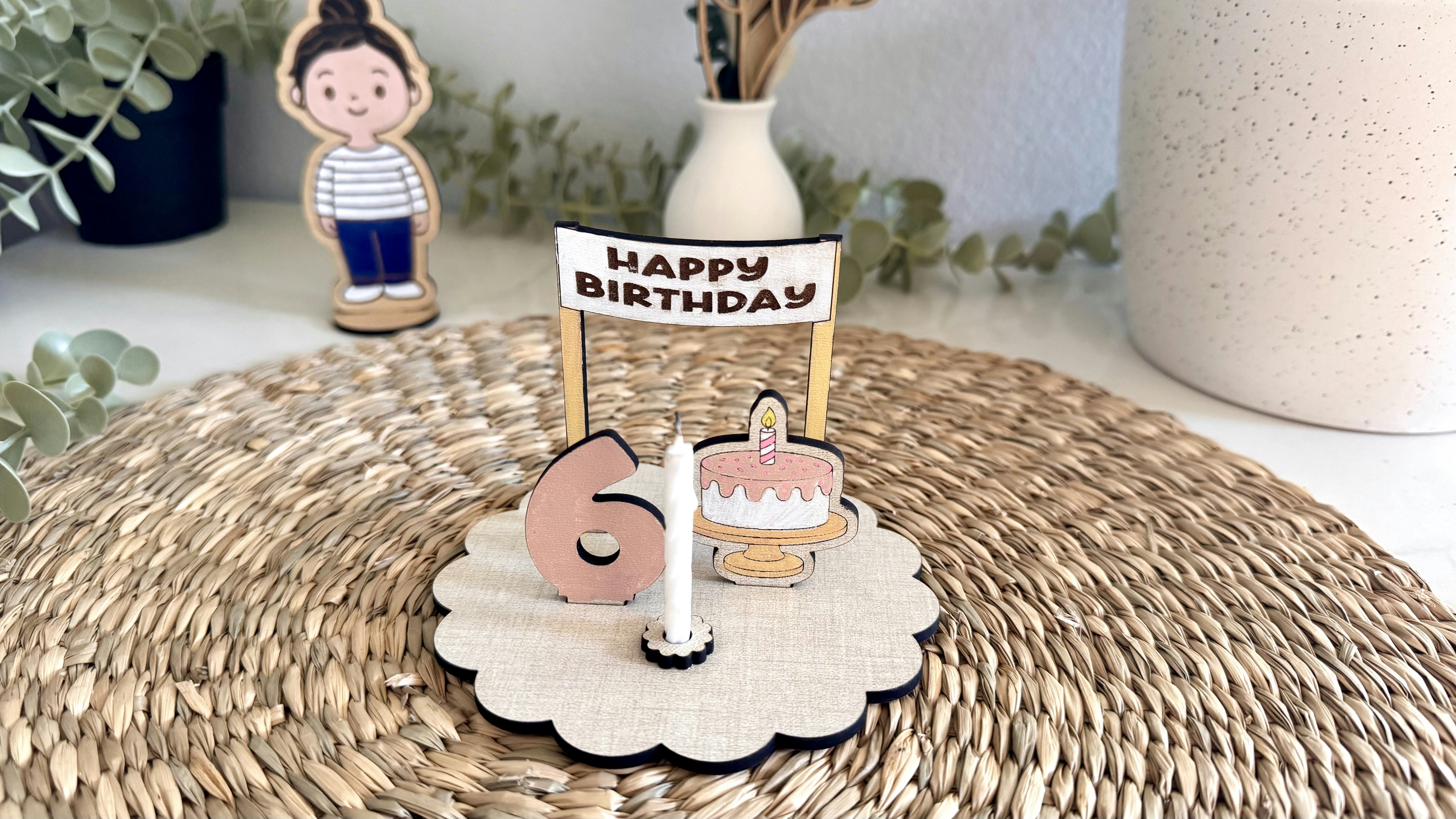Birthday Cake Topper