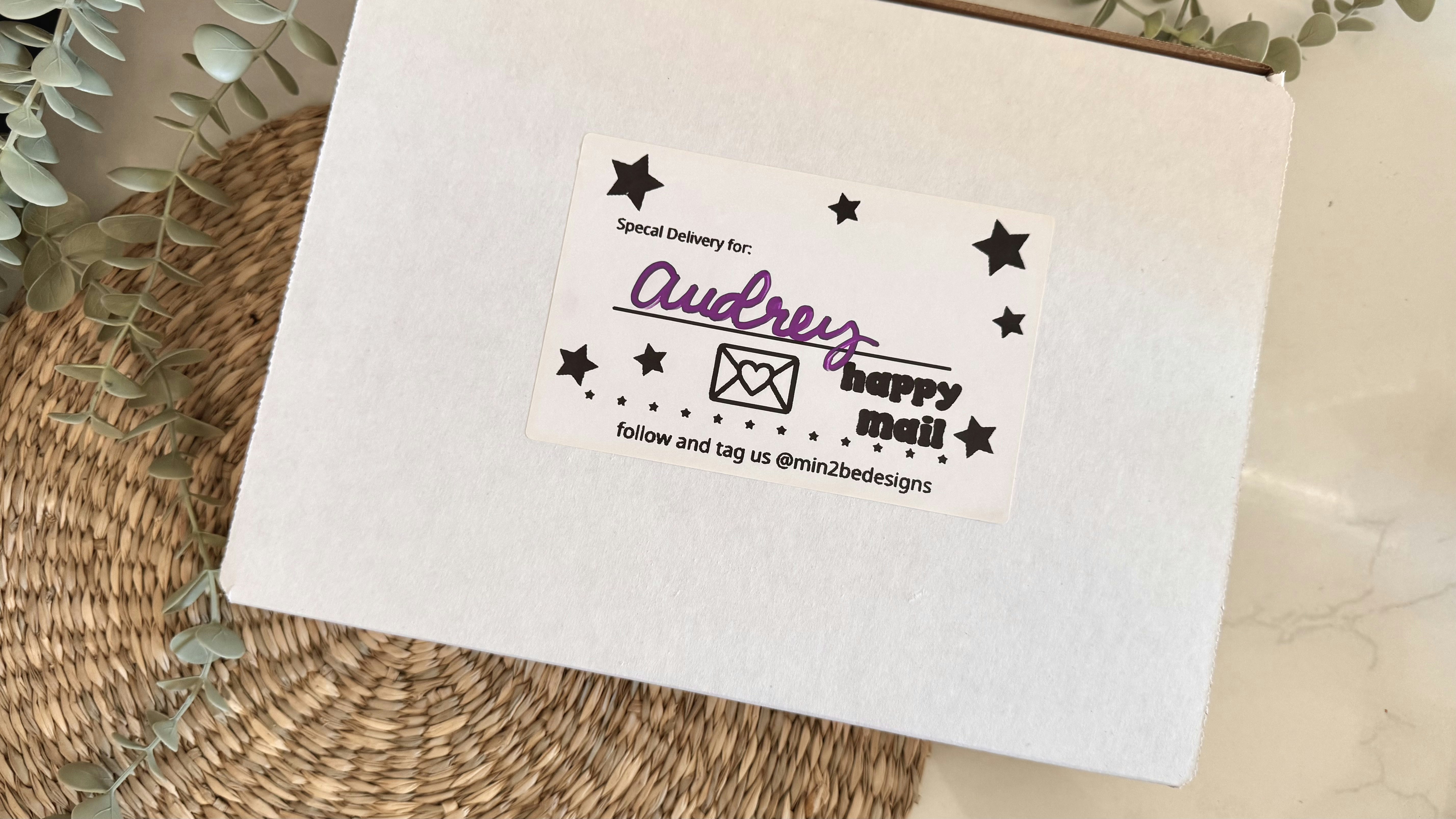 Happy Mail Special Delivery 4x6
