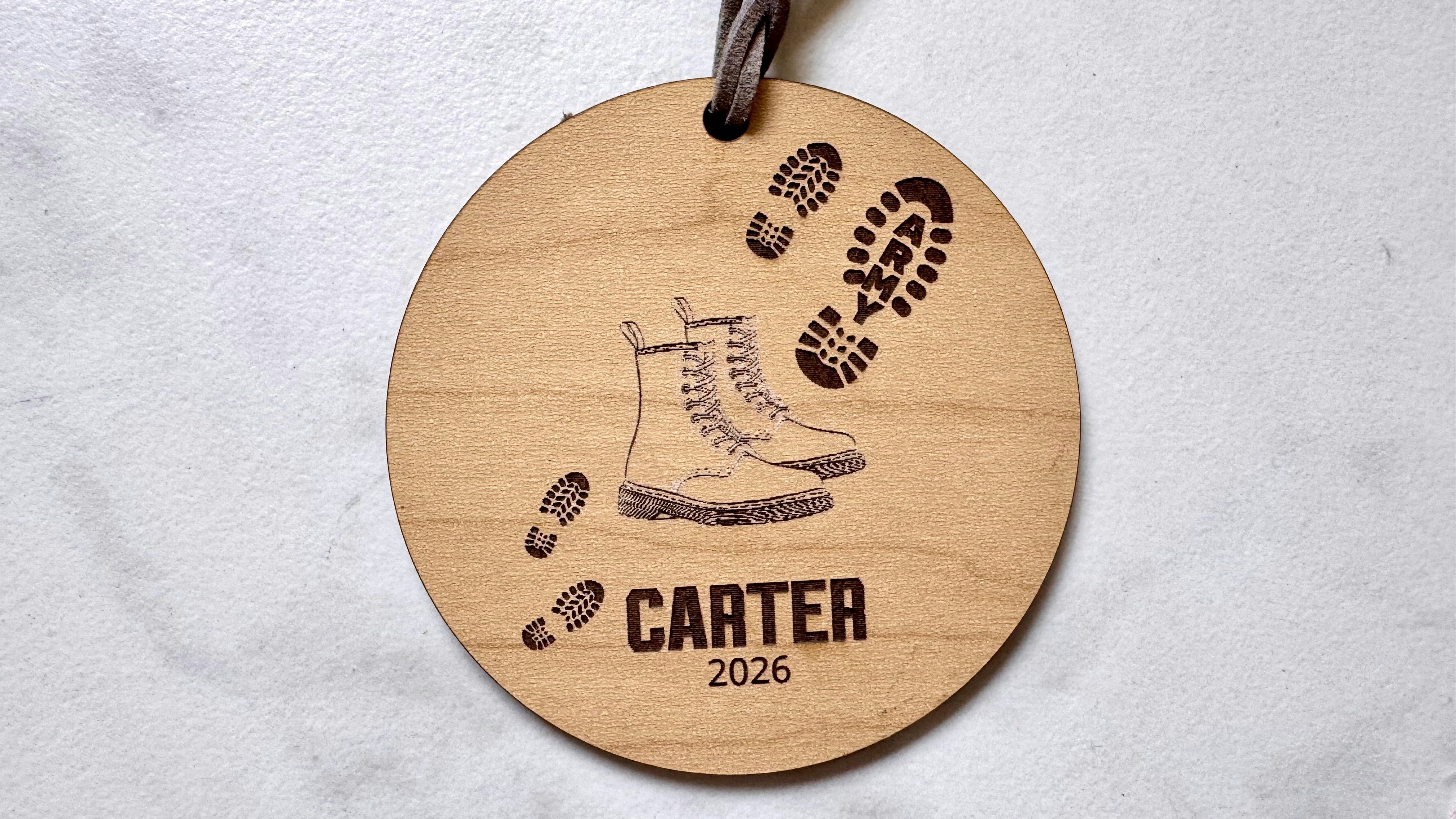 Combat Boot Ornament