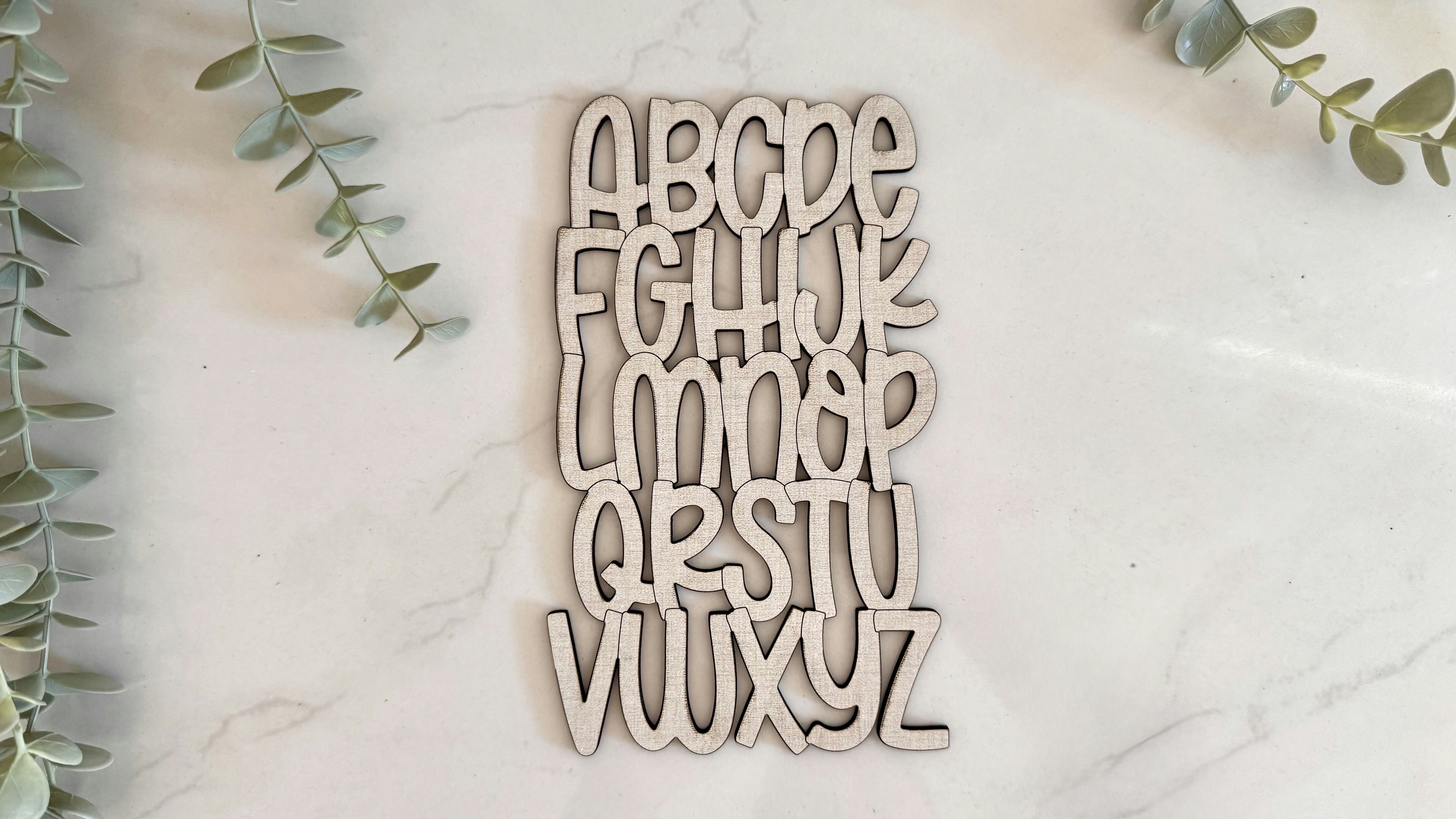 Alphabet Board Squished