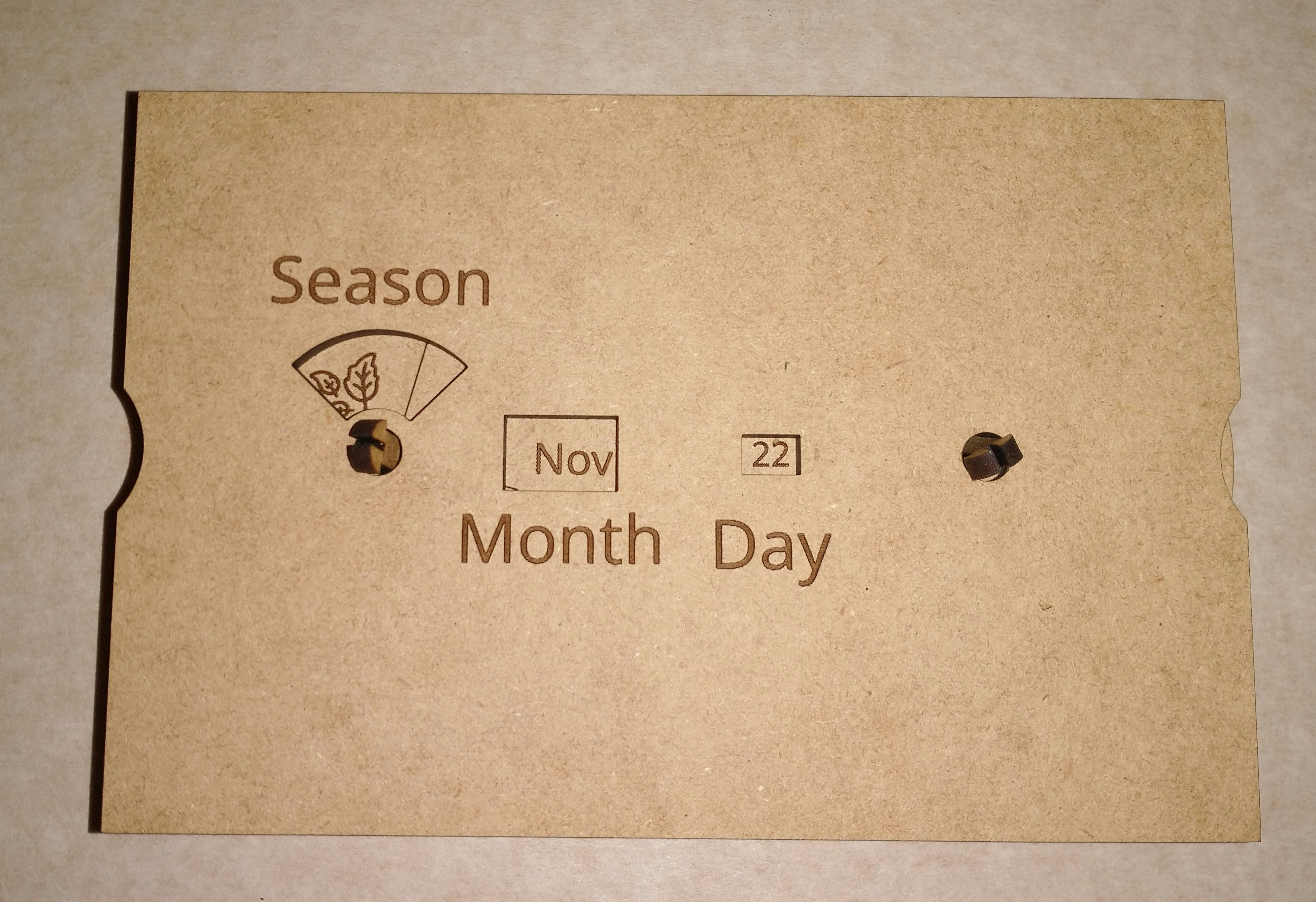 22. Perpetual Calendar