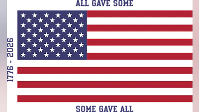 Memorial US Flag