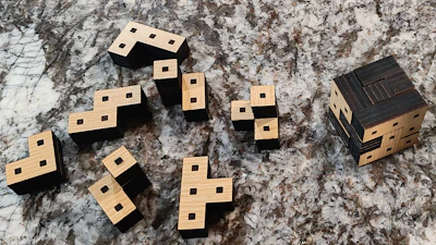 Soma Cube Puzzle - Laser Cut