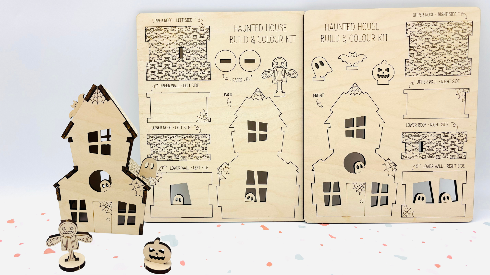Haunted House Halloween Pop-Out DIY Kit