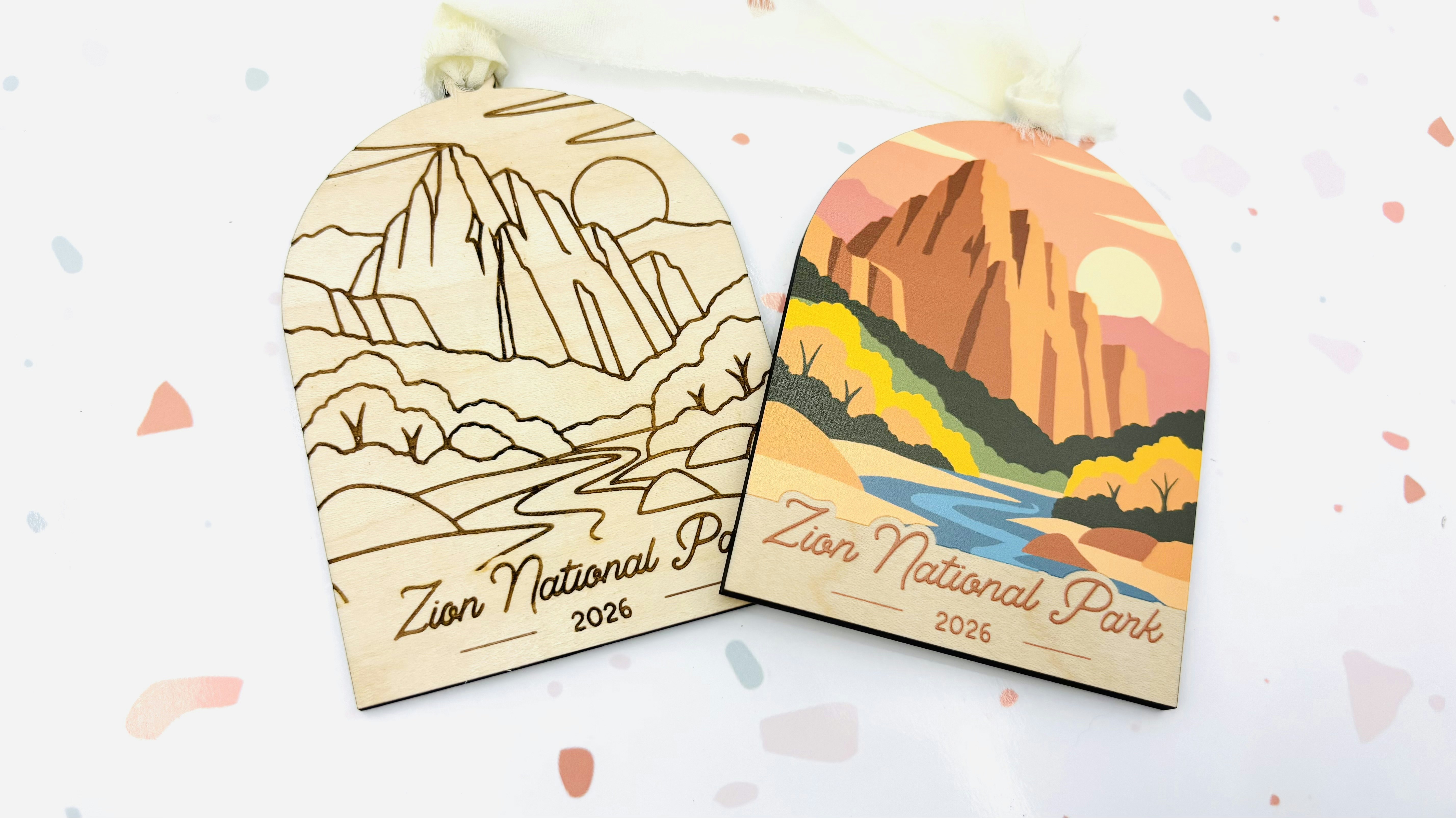 Zion Ornament/Magnet/Sticker
