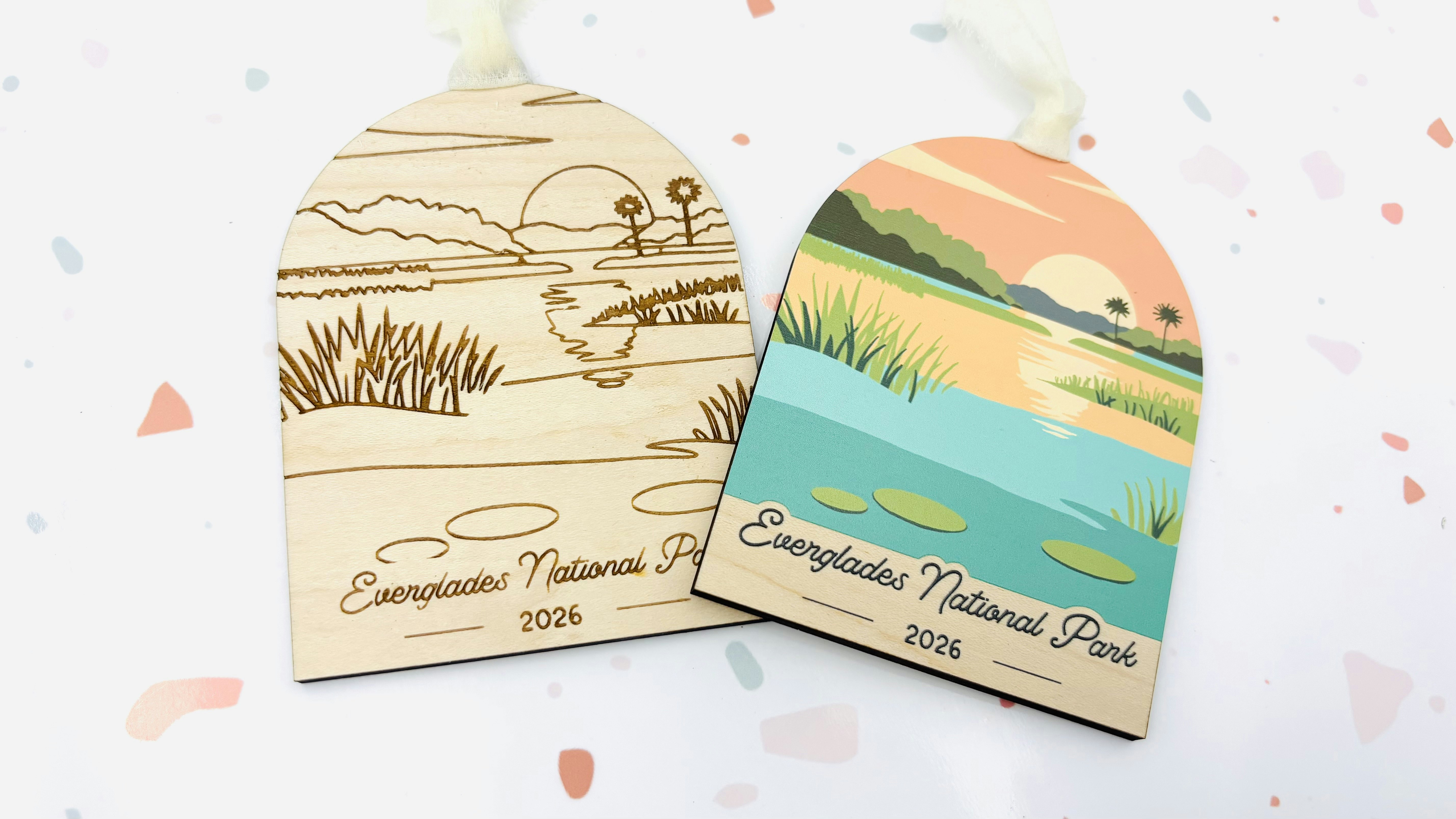 Everglades Ornament/Magnet/Sticker