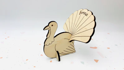 Turkey Place Setting