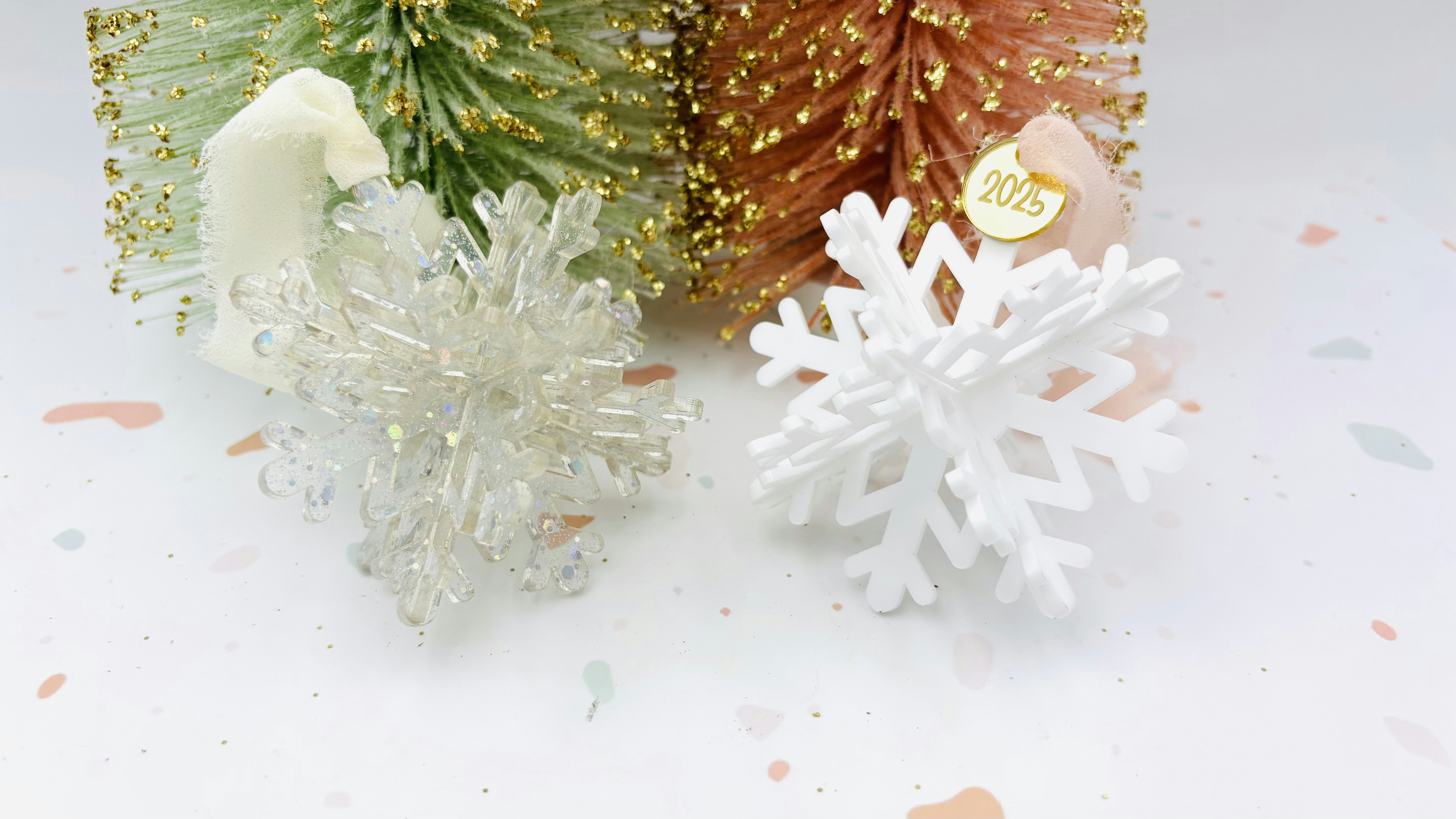 3D Snowflake Ornament