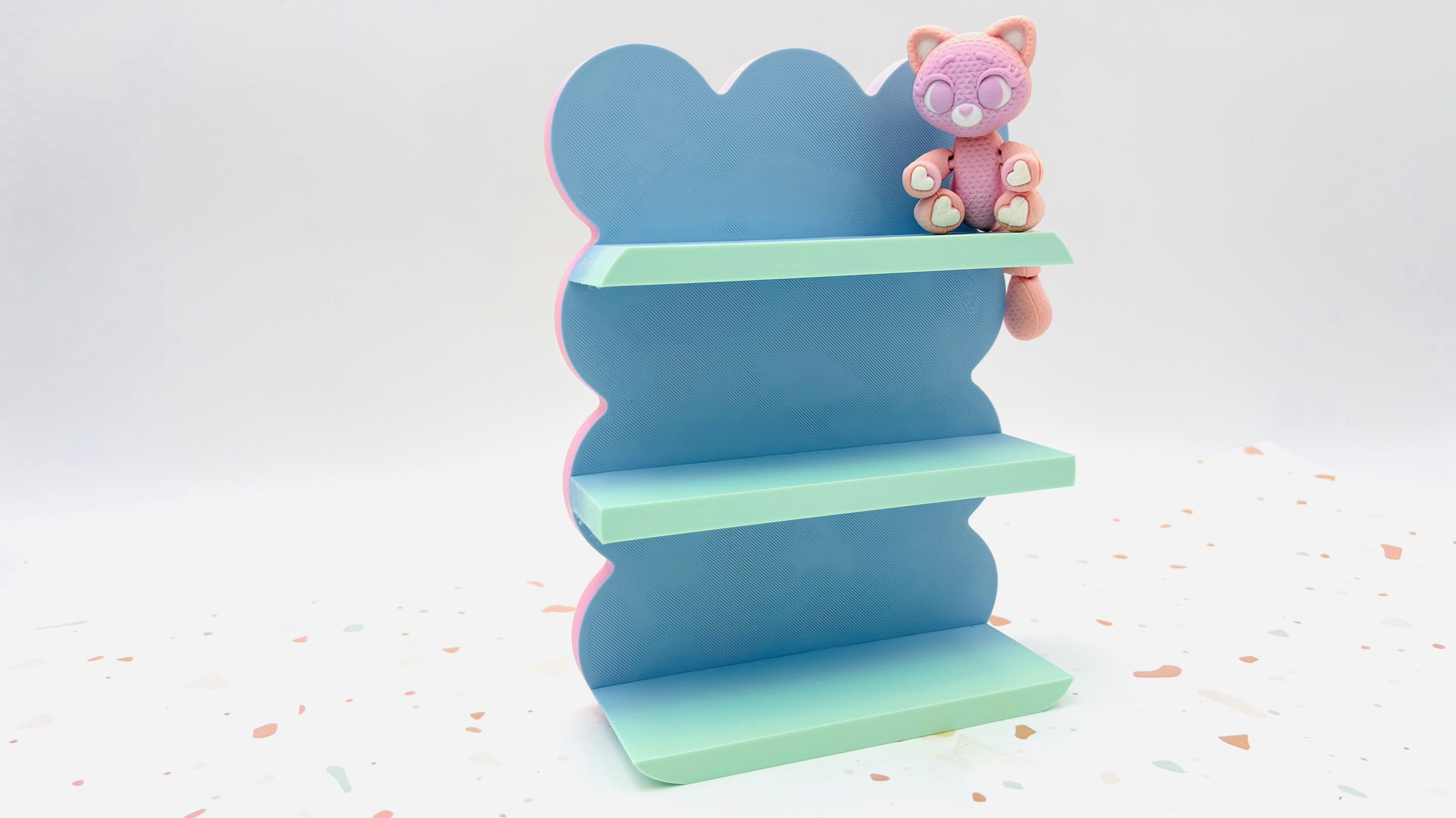 Wavy Shelf - 3d print