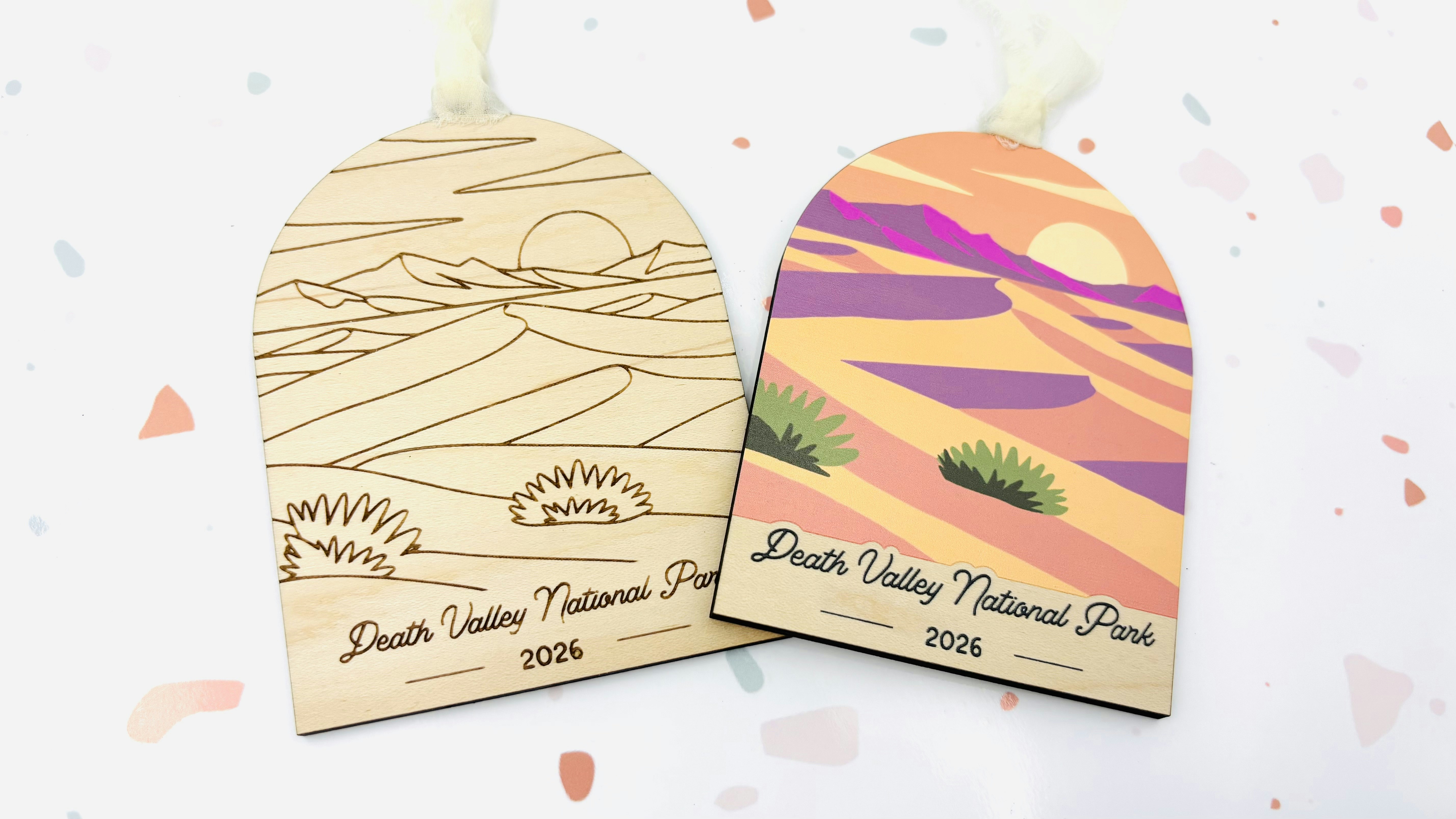 Desert Sand Dunes Ornament/Magnet/Sticker