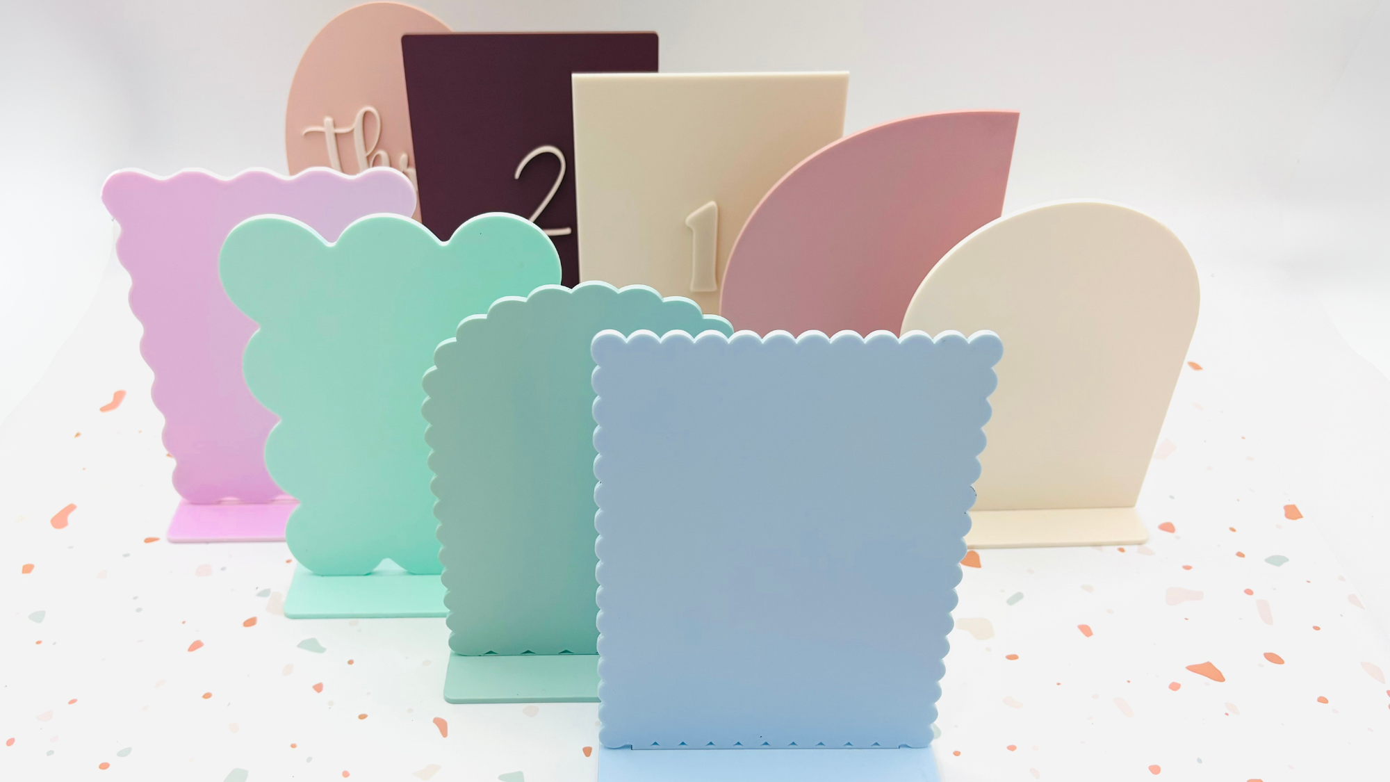 Table Number Signs - Bulk Production