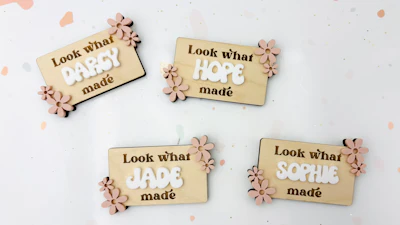 Daisy Look What I made Magnet