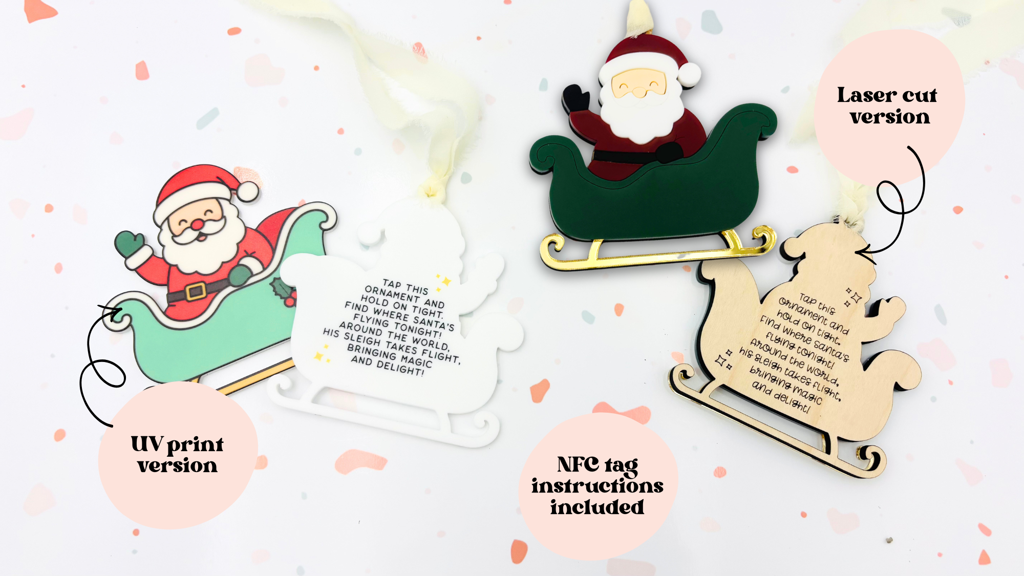 Santa Tracker Ornament