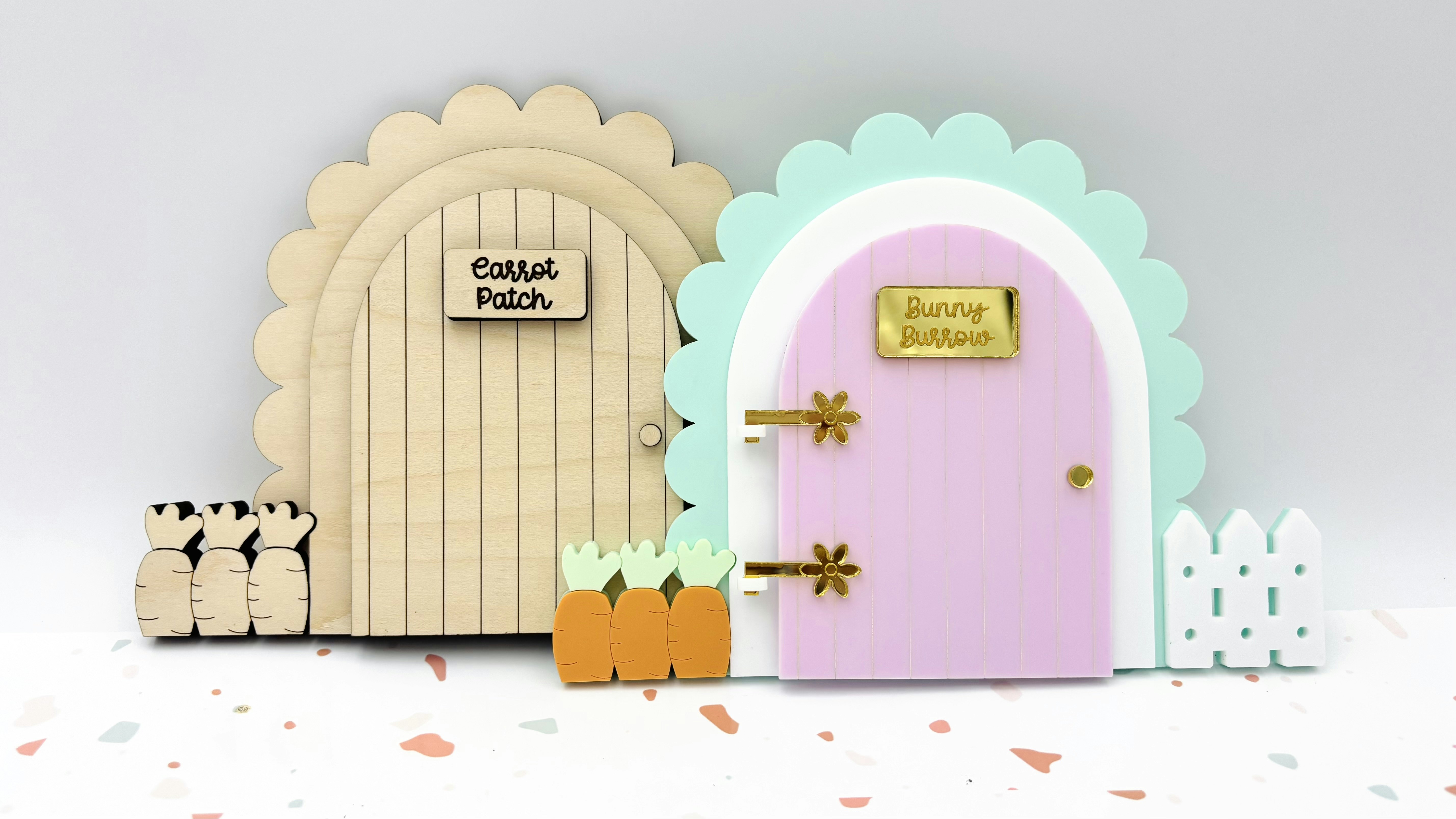 Easter Bunny Door