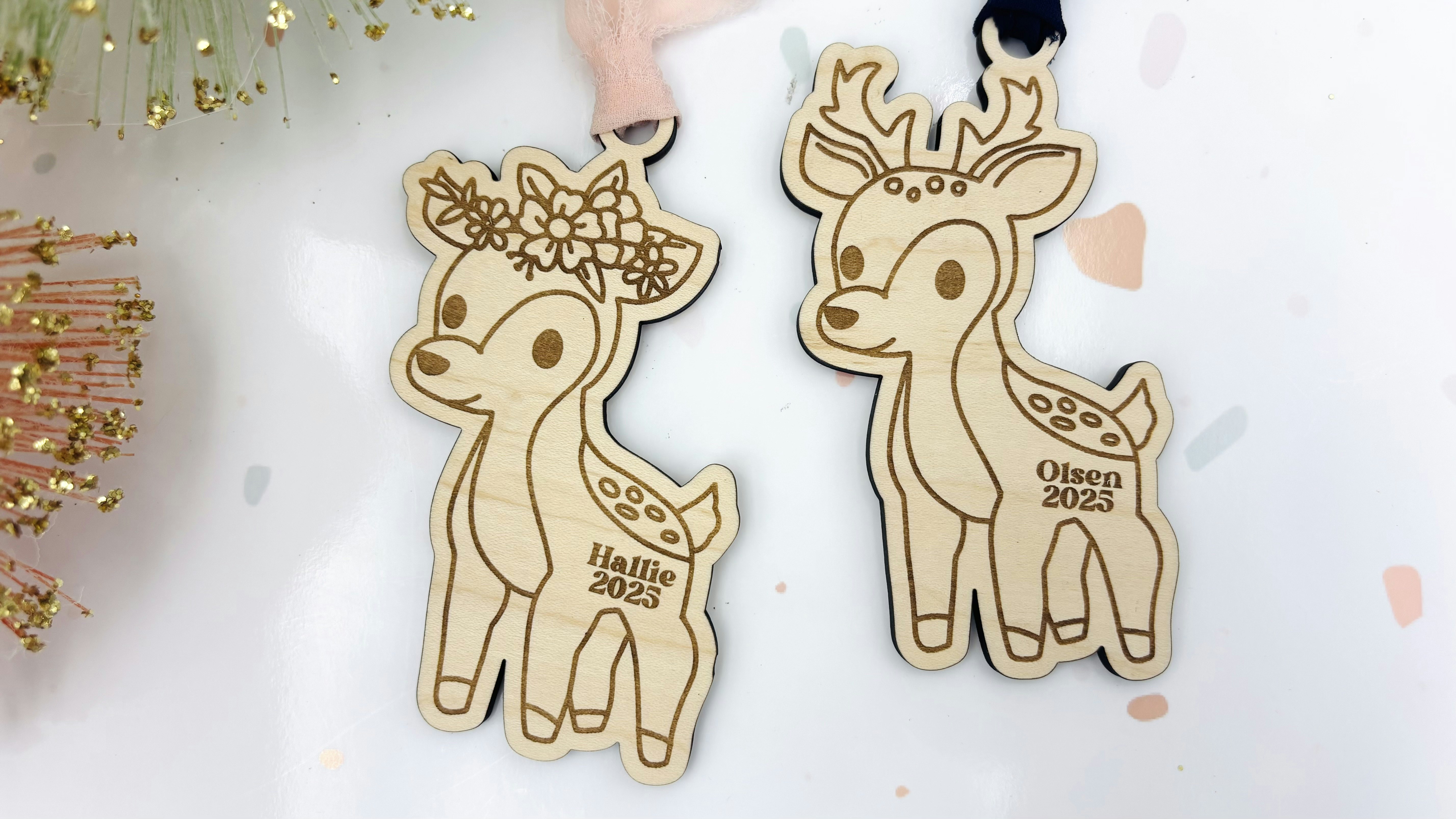 Deer Ornaments