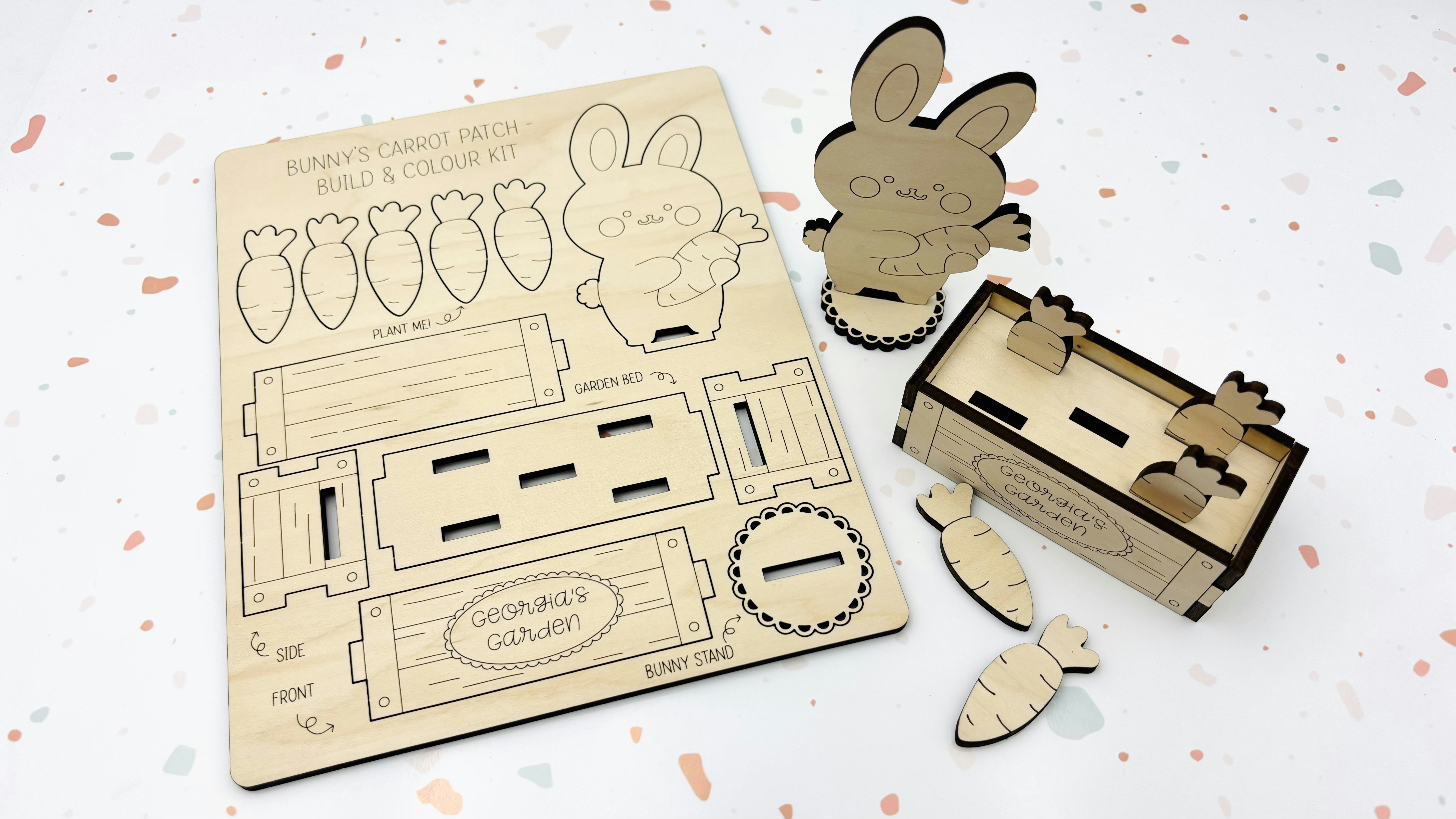 Bunny Garden Pop-Out DIY Easter Kit