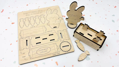 Bunny Garden Pop-Out DIY Easter Kit