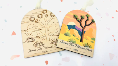 Joshua Tree Ornament/Magnet/Sticker