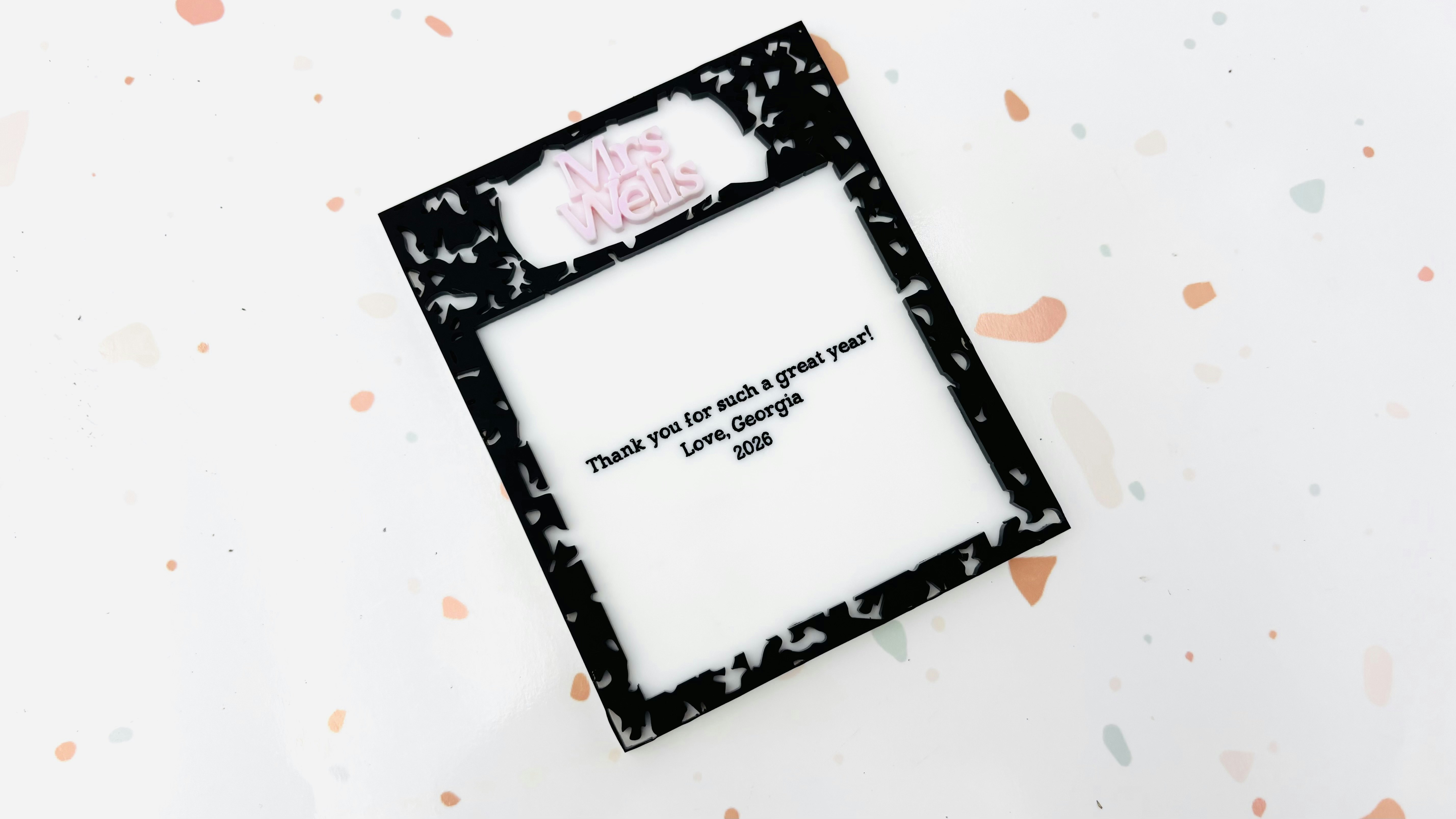 Composition Notebook Sticky Note Holder