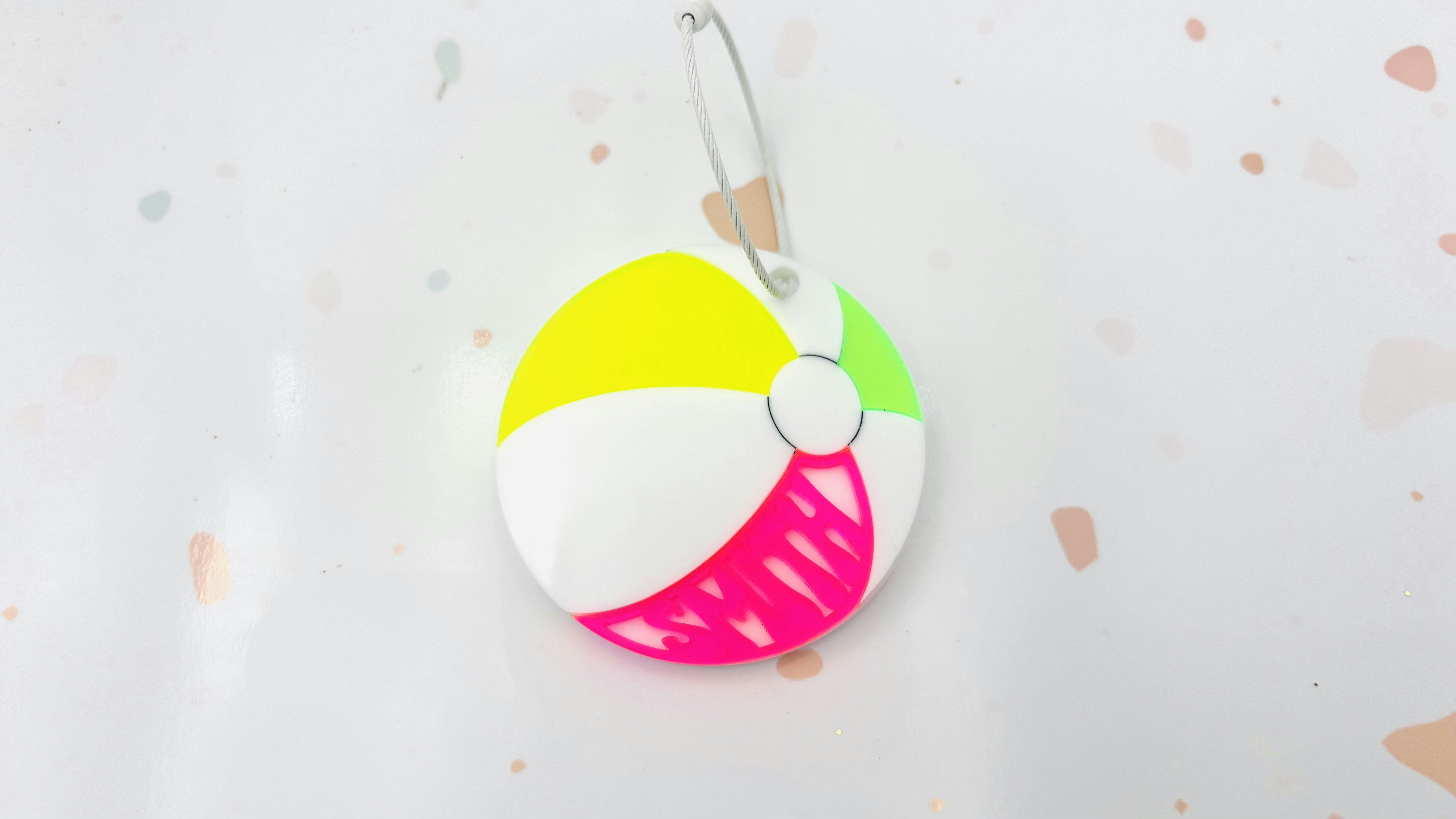 Beach Ball Bag Tag