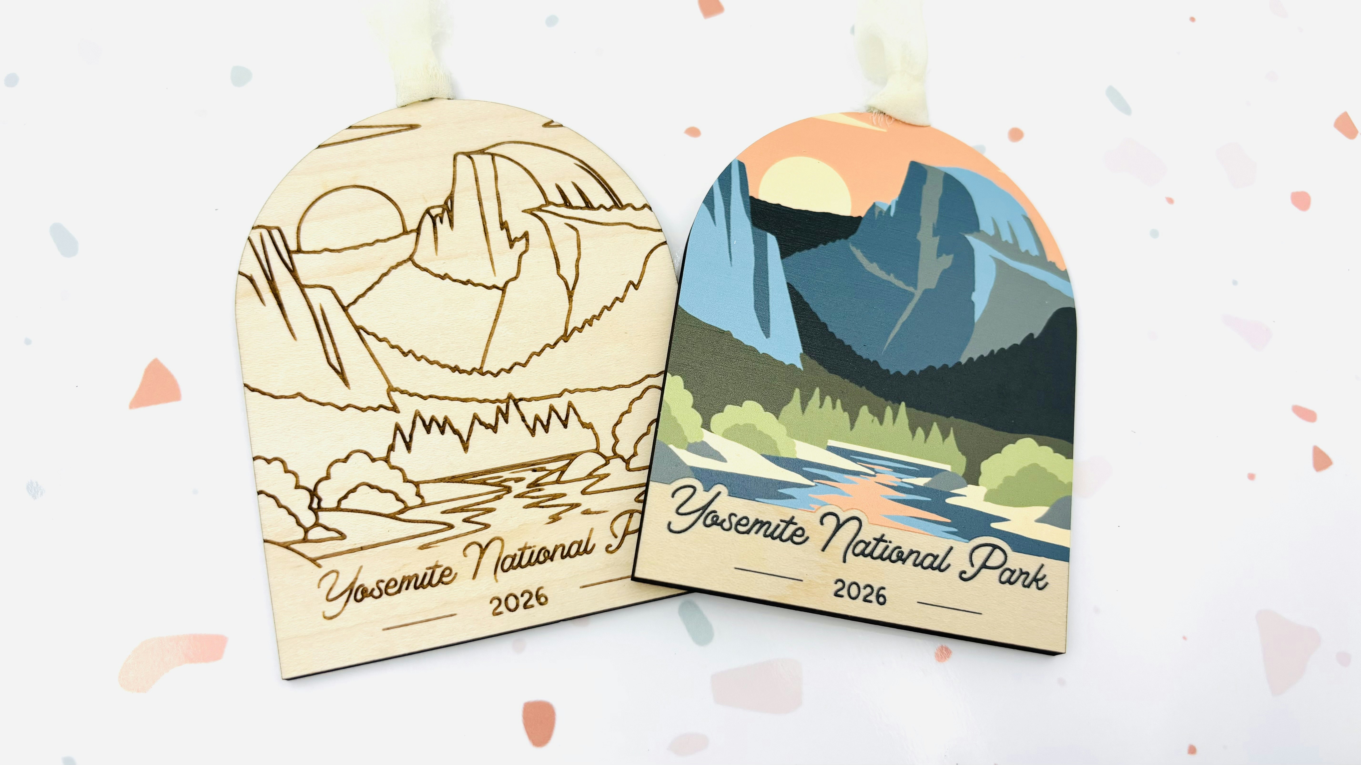 Yosemite Ornament/Magnet/Sticker