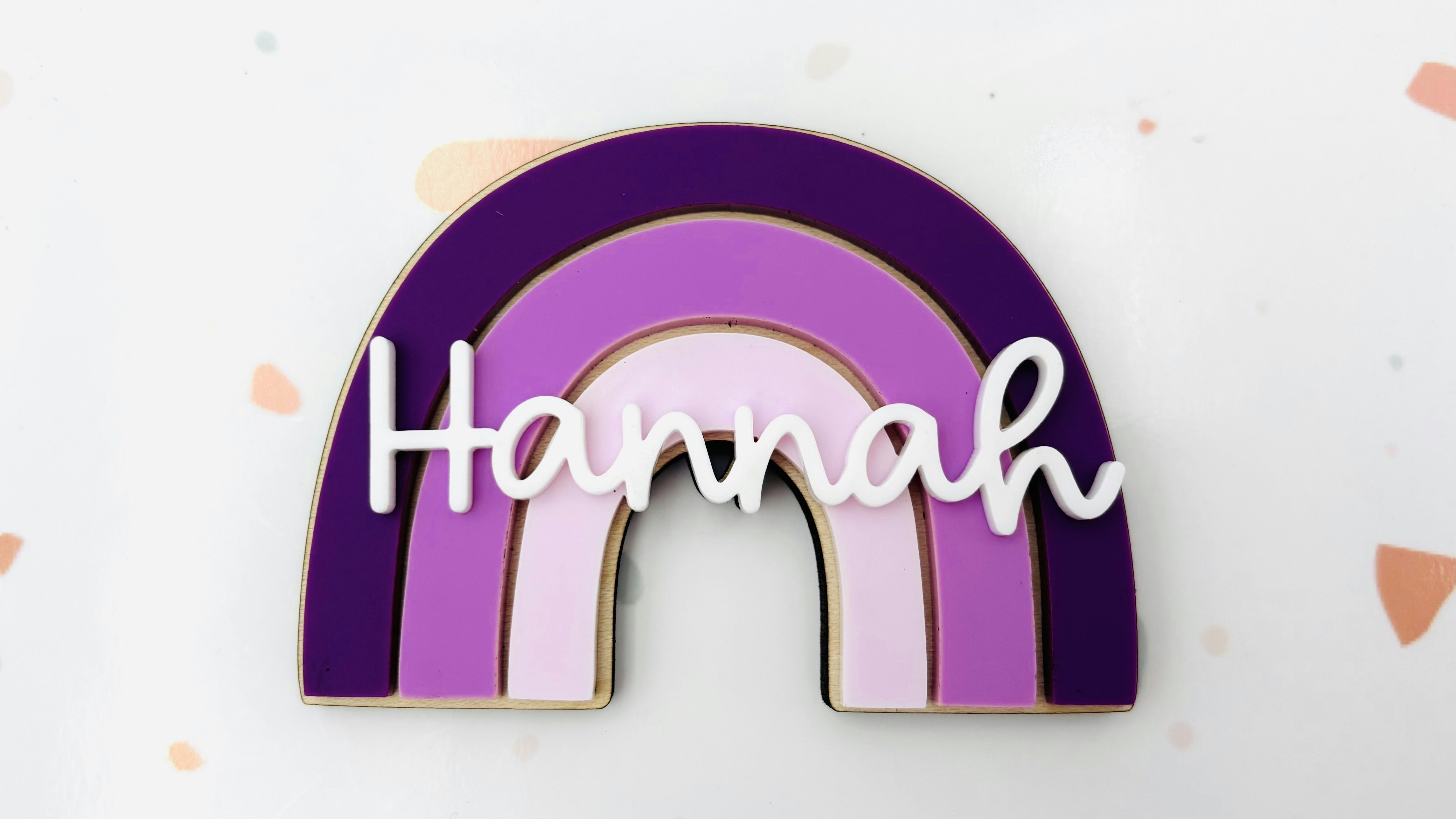 Rainbow Wall Sign