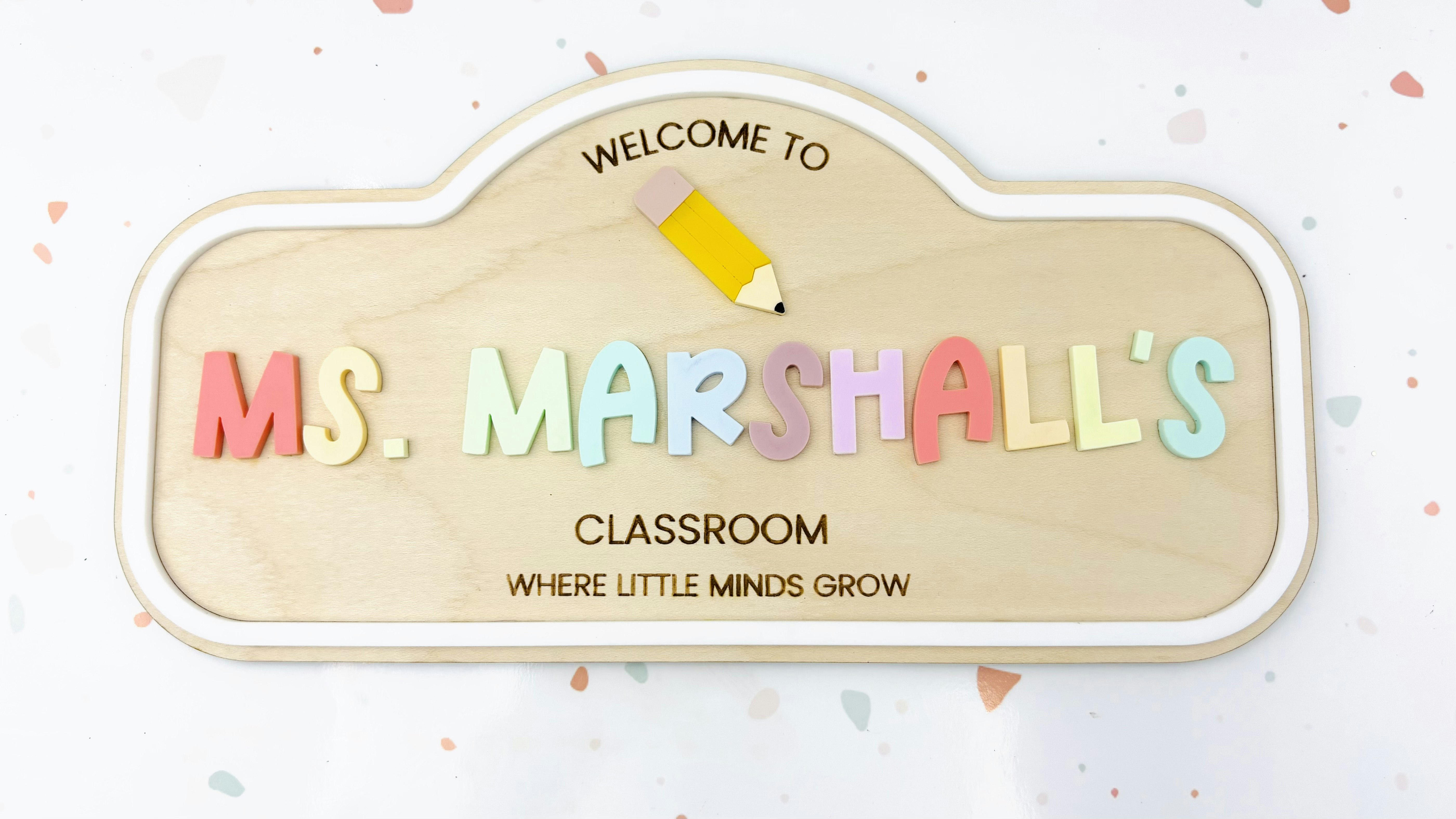 Teacher Classroom Sign