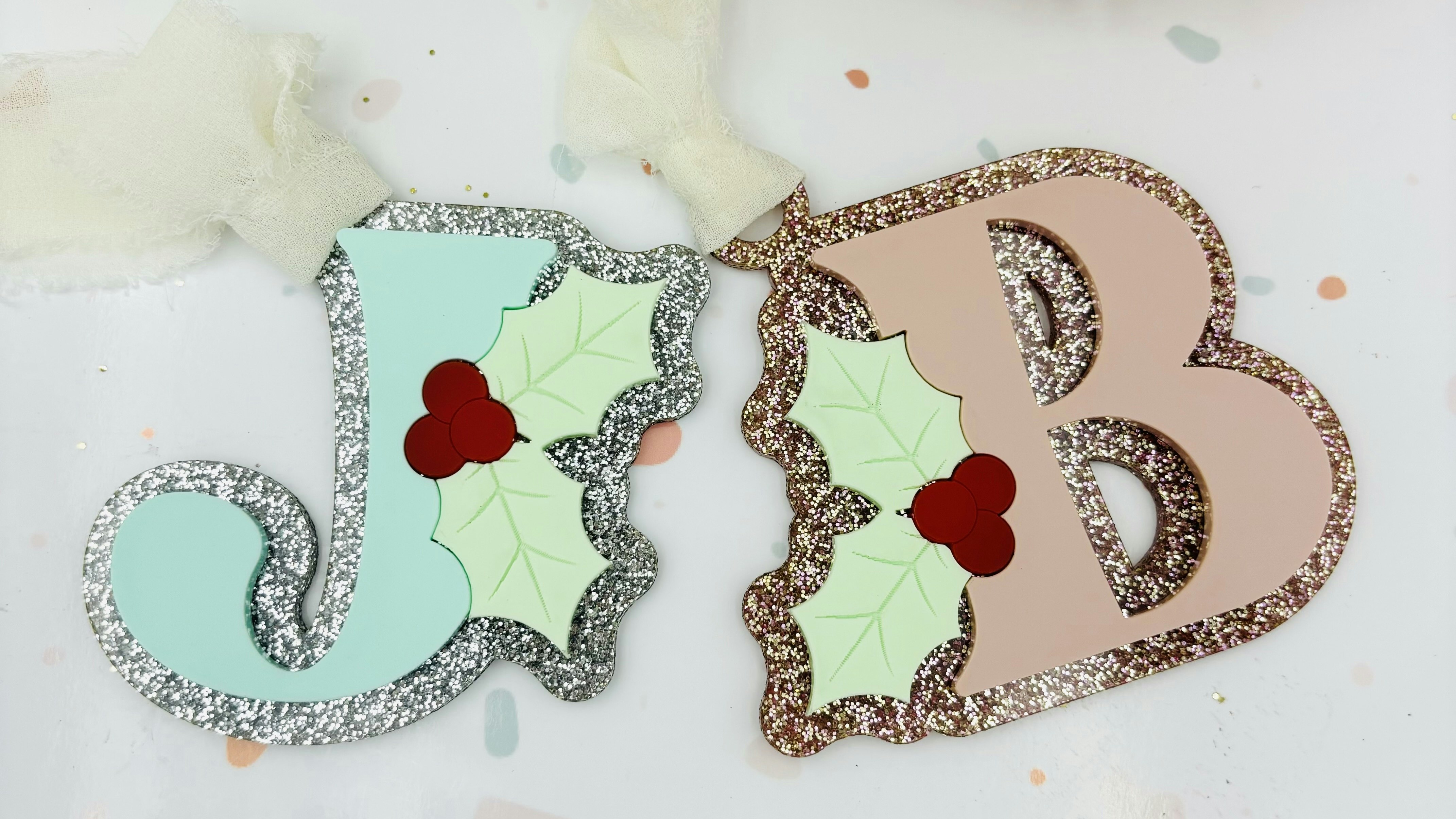 Mistletoe Initial tag