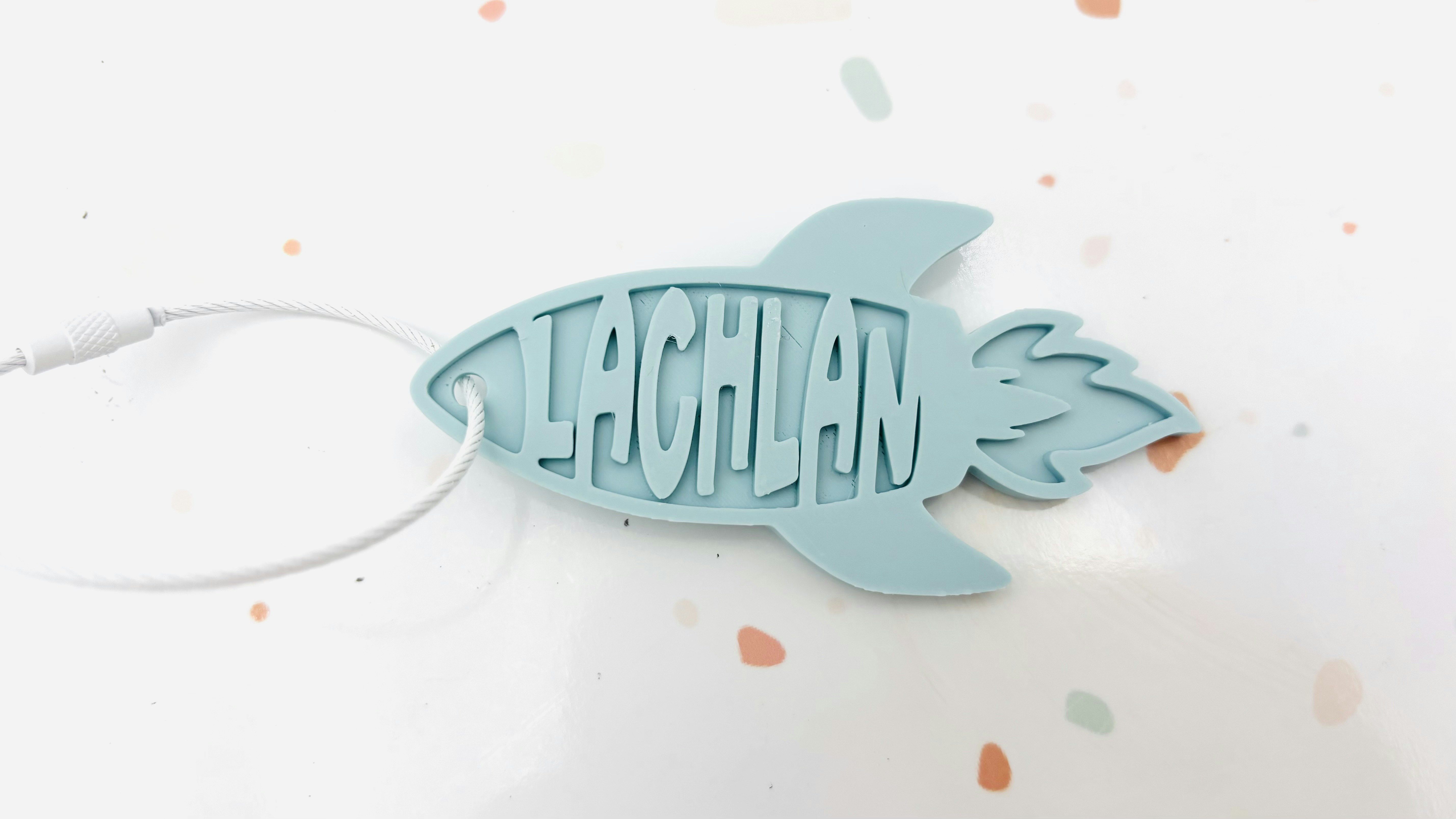 Rocket Tag - 3d Print