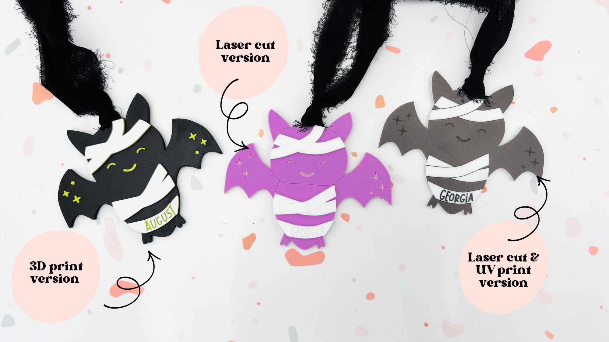Mummy Bat Tag
