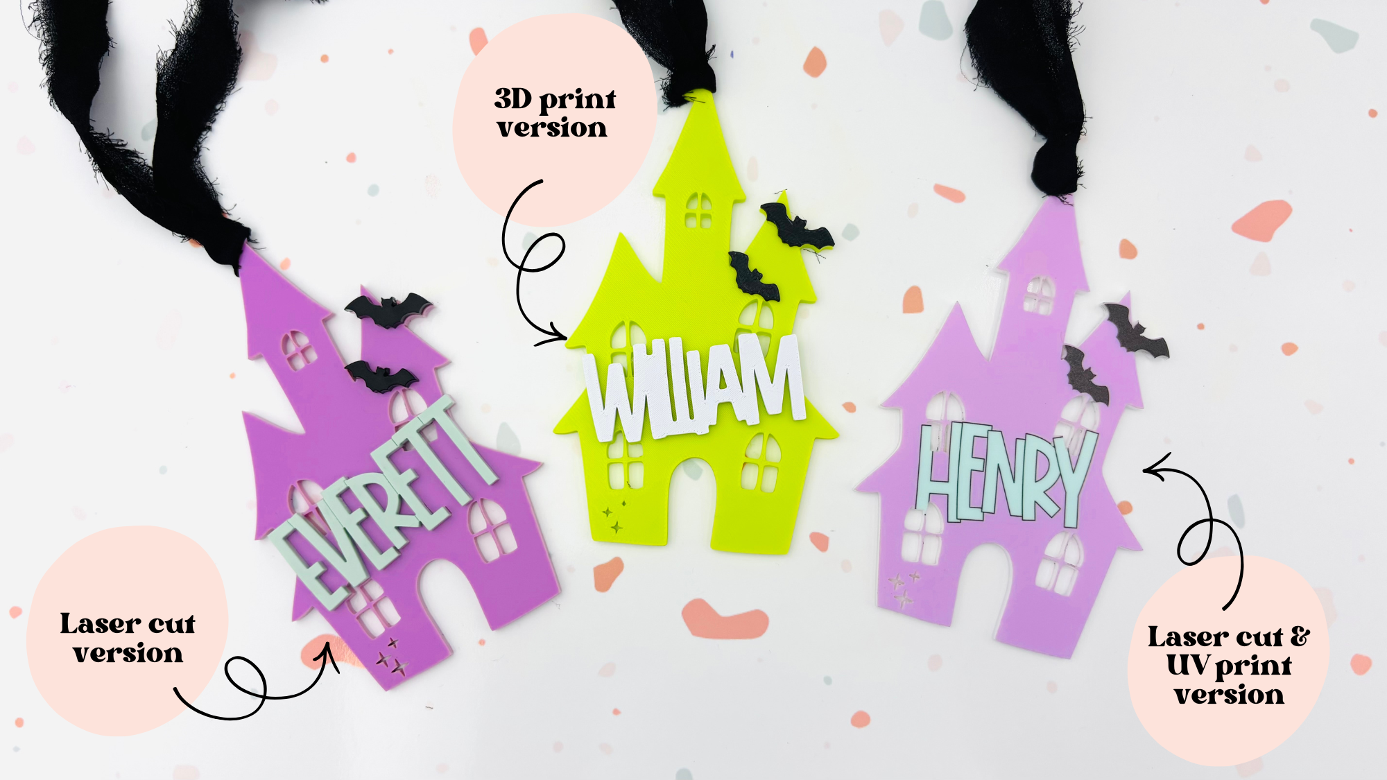 Haunted House Tag