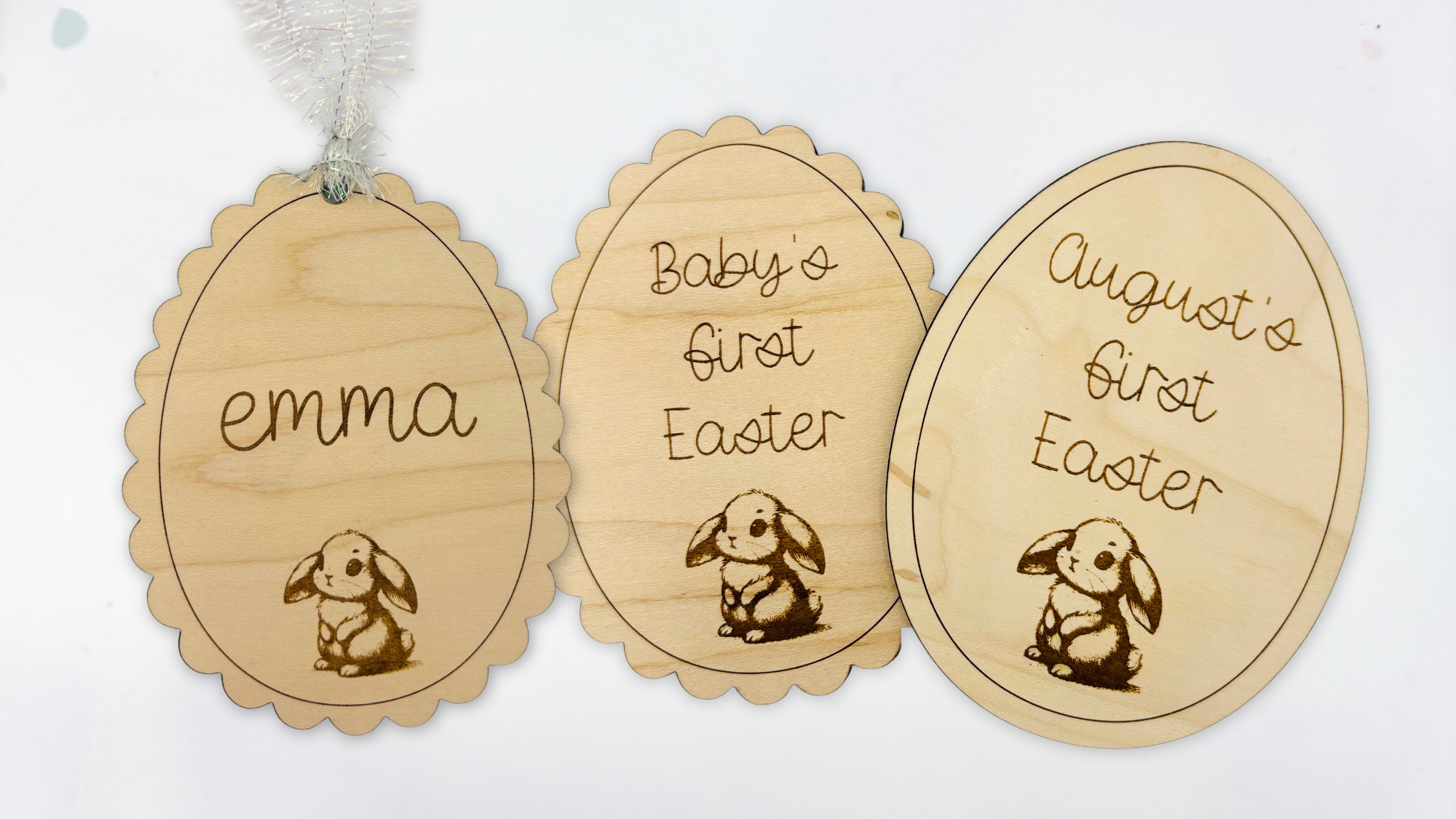 Baby Bunny Easter Tag