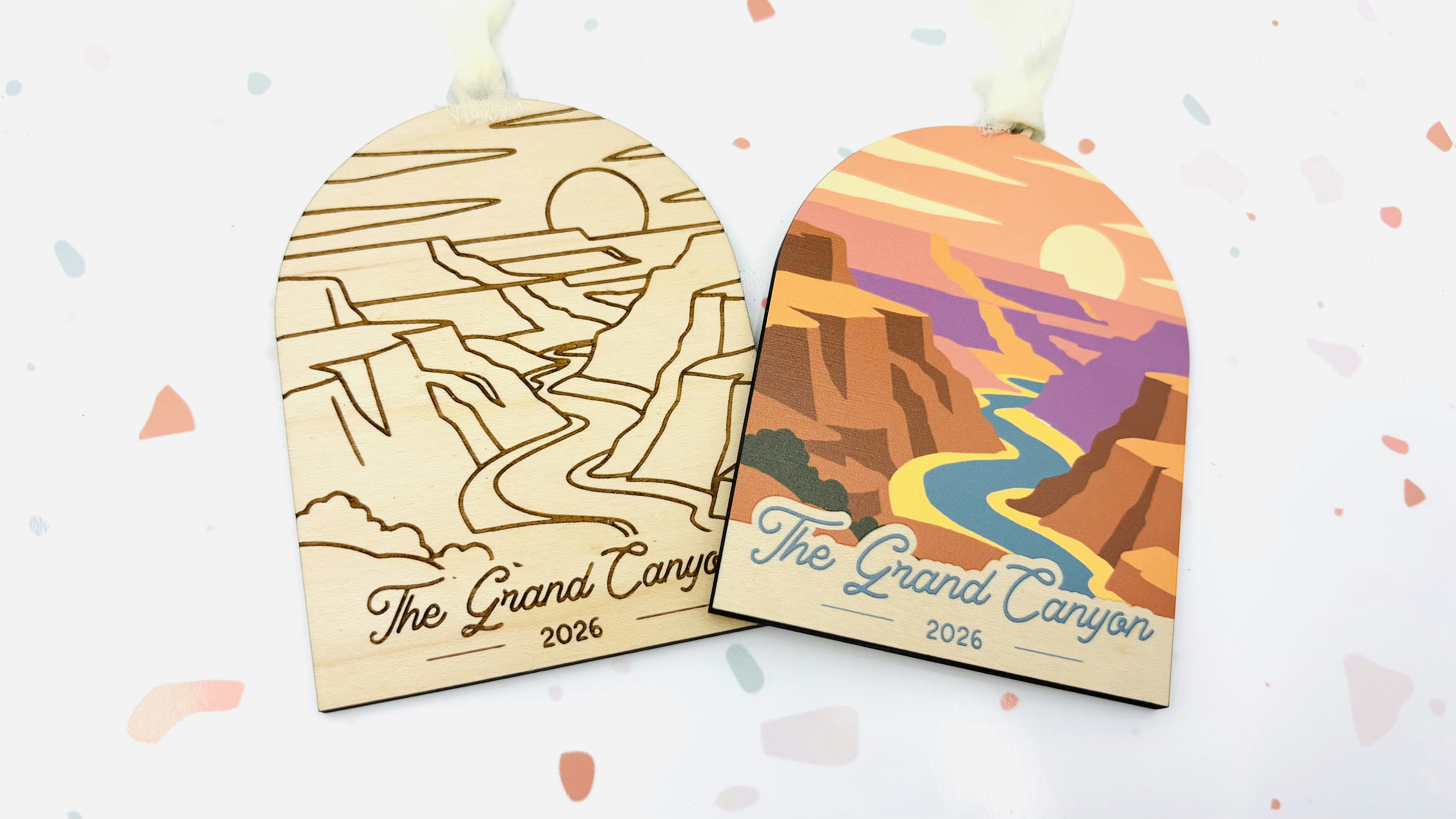 Grand Canyon Ornament/Magnet/Sticker
