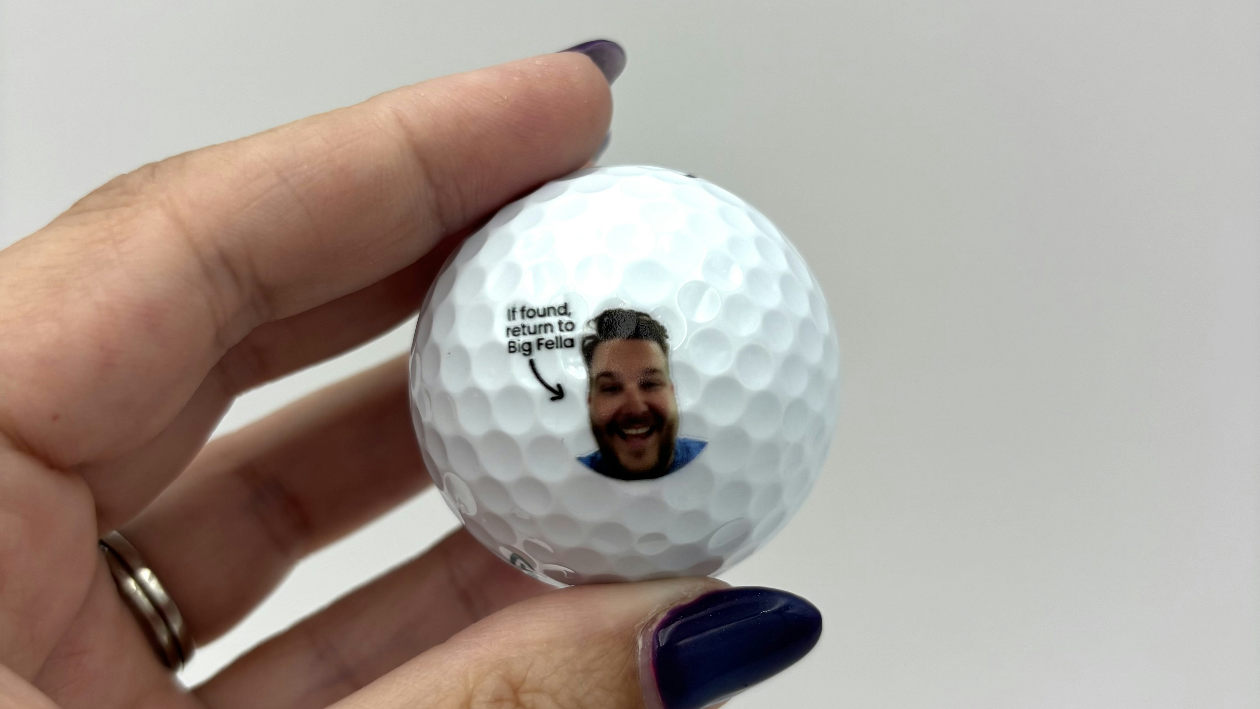 Golf Ball Print - If Found, Return To...