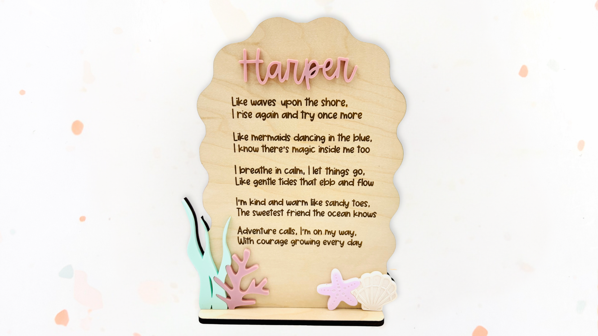 Under the Sea Affirmation Sign