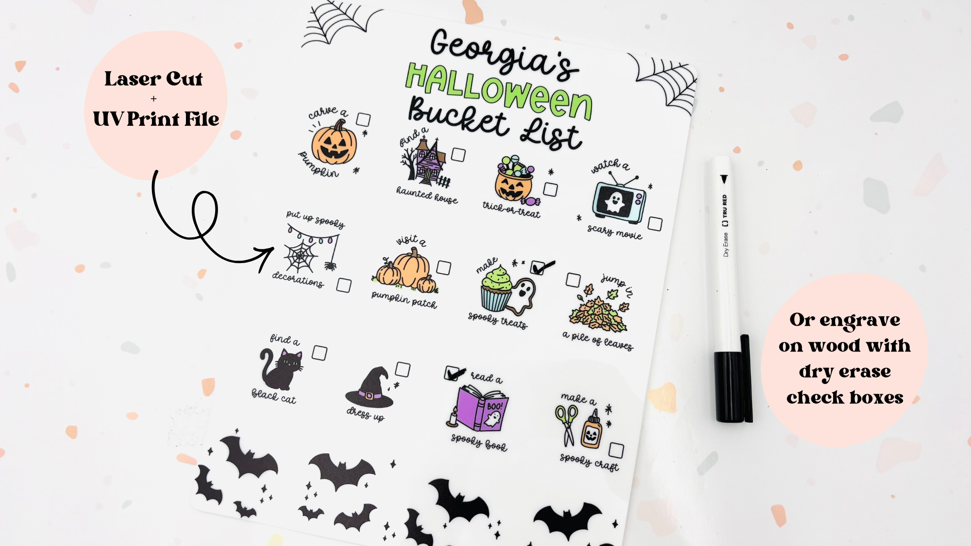 Halloween Bucket List
