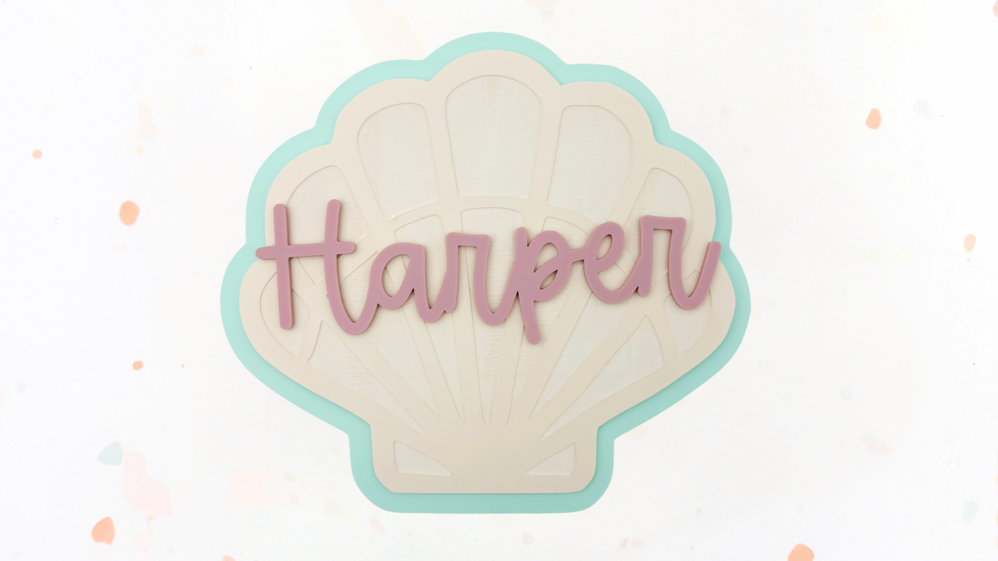 Seashell Name Sign
