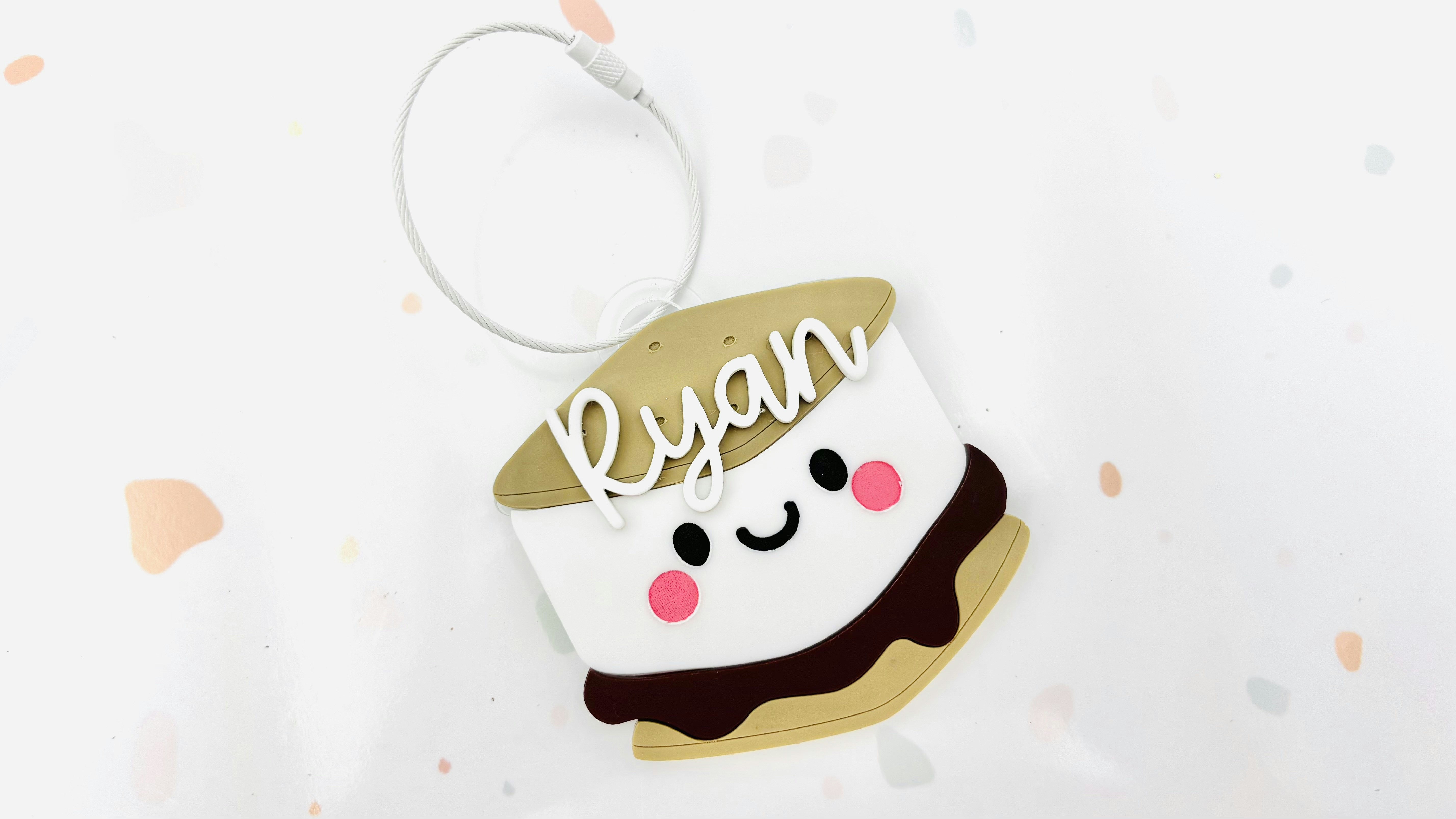 S'more bag tag